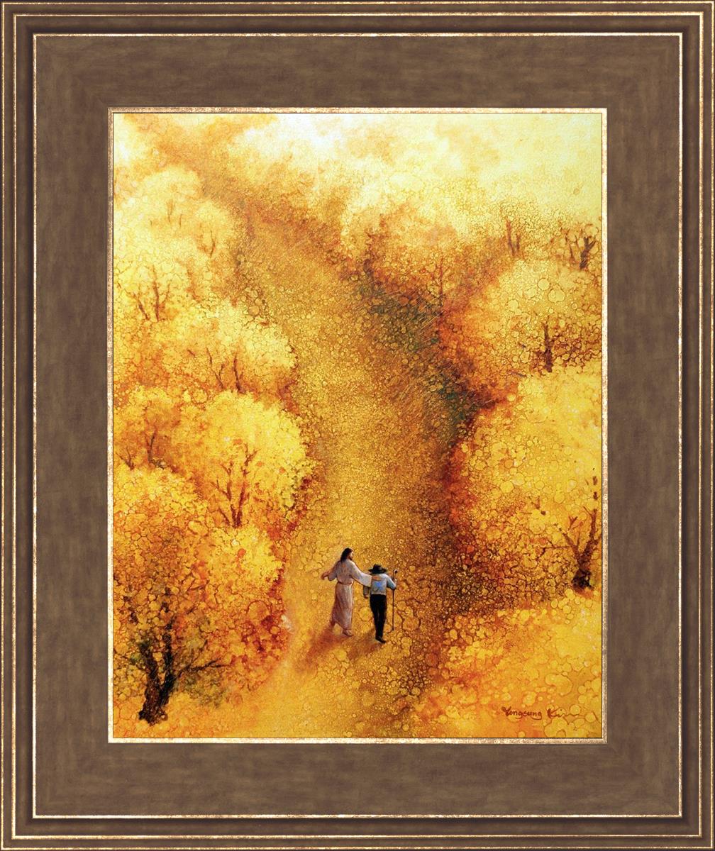 By Your Side - Heartwarming Art Print by Yongsung Kim | Christian Home Decor, Wall Art for Living Room & Bedroom | Perfect Gift for Weddings, Anniversaries & Housewarming