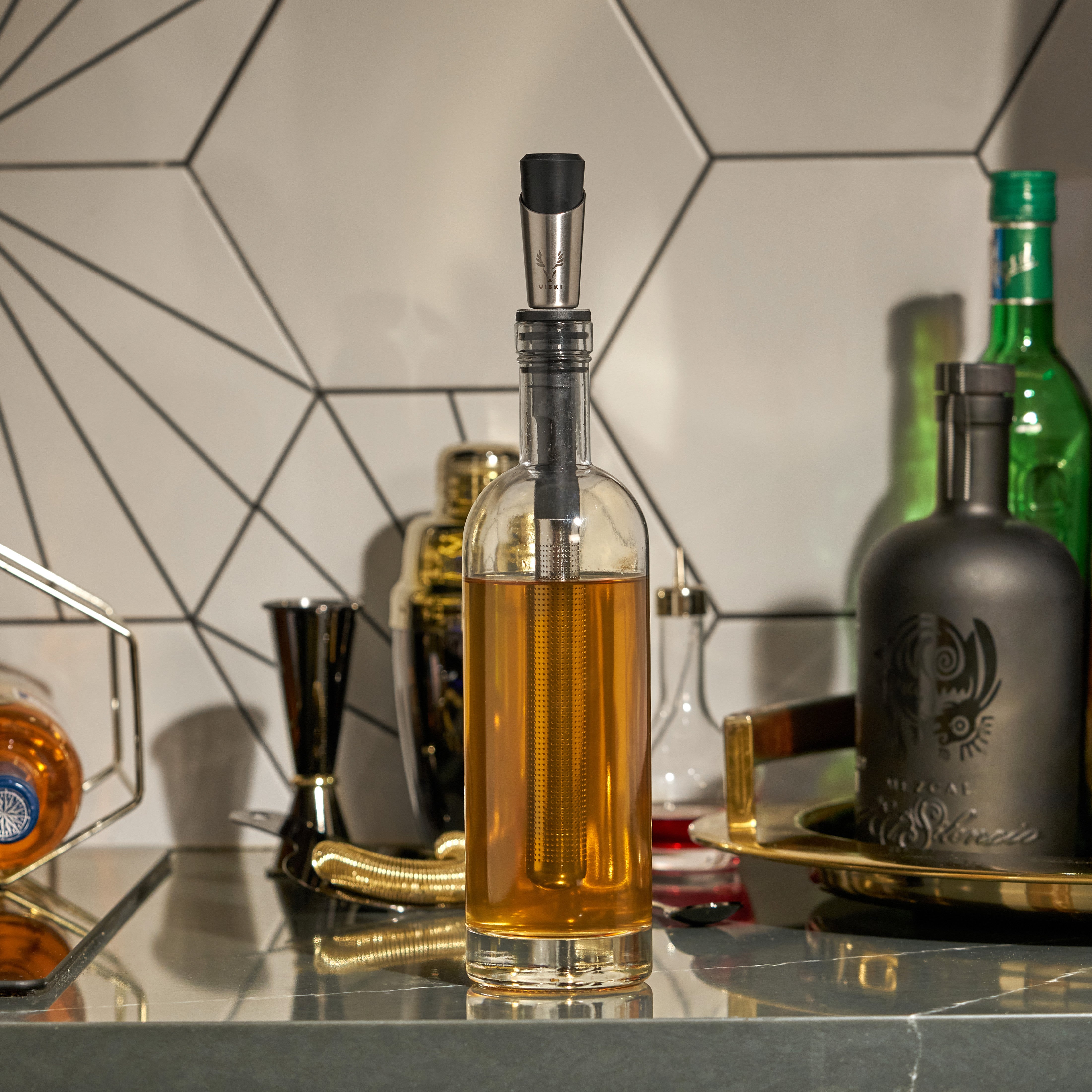 Premium Alchemi Spirits Infusion Kit - DIY Cocktail & Mocktail Mixer Set with Natural Flavors - Perfect for Home Bartending, Gifts & Party Mixology