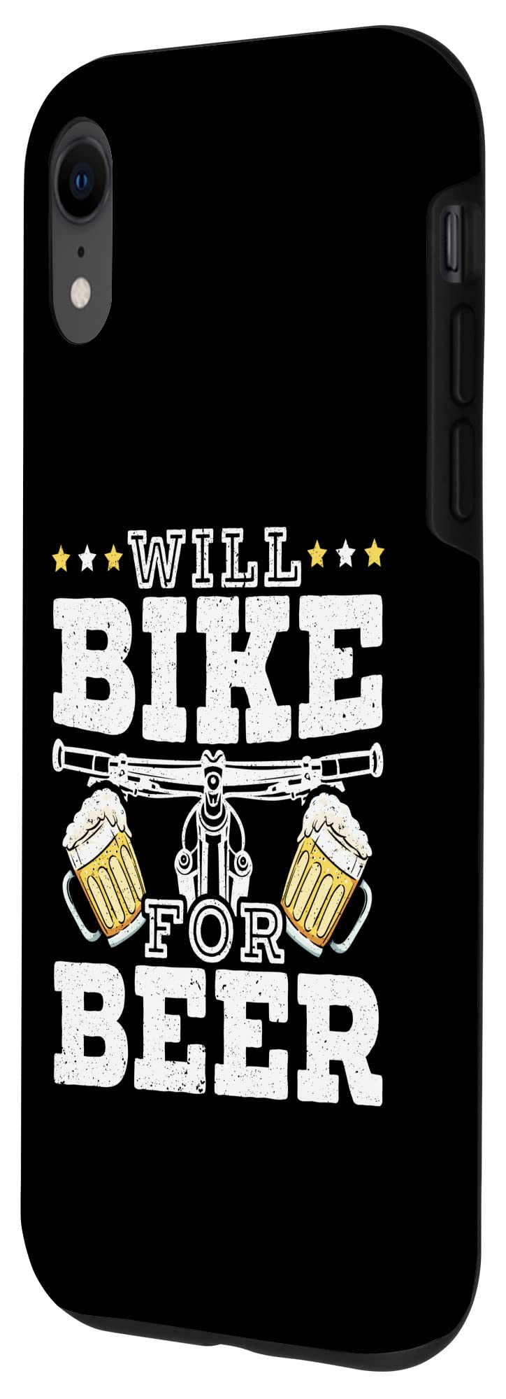 iPhone XR Bike & Beer Themed Phone Case - Durable Protective Cover for Cycling & Beer Enthusiasts - Perfect for Outdoor Adventures, Bike Rides & Pub Crawls