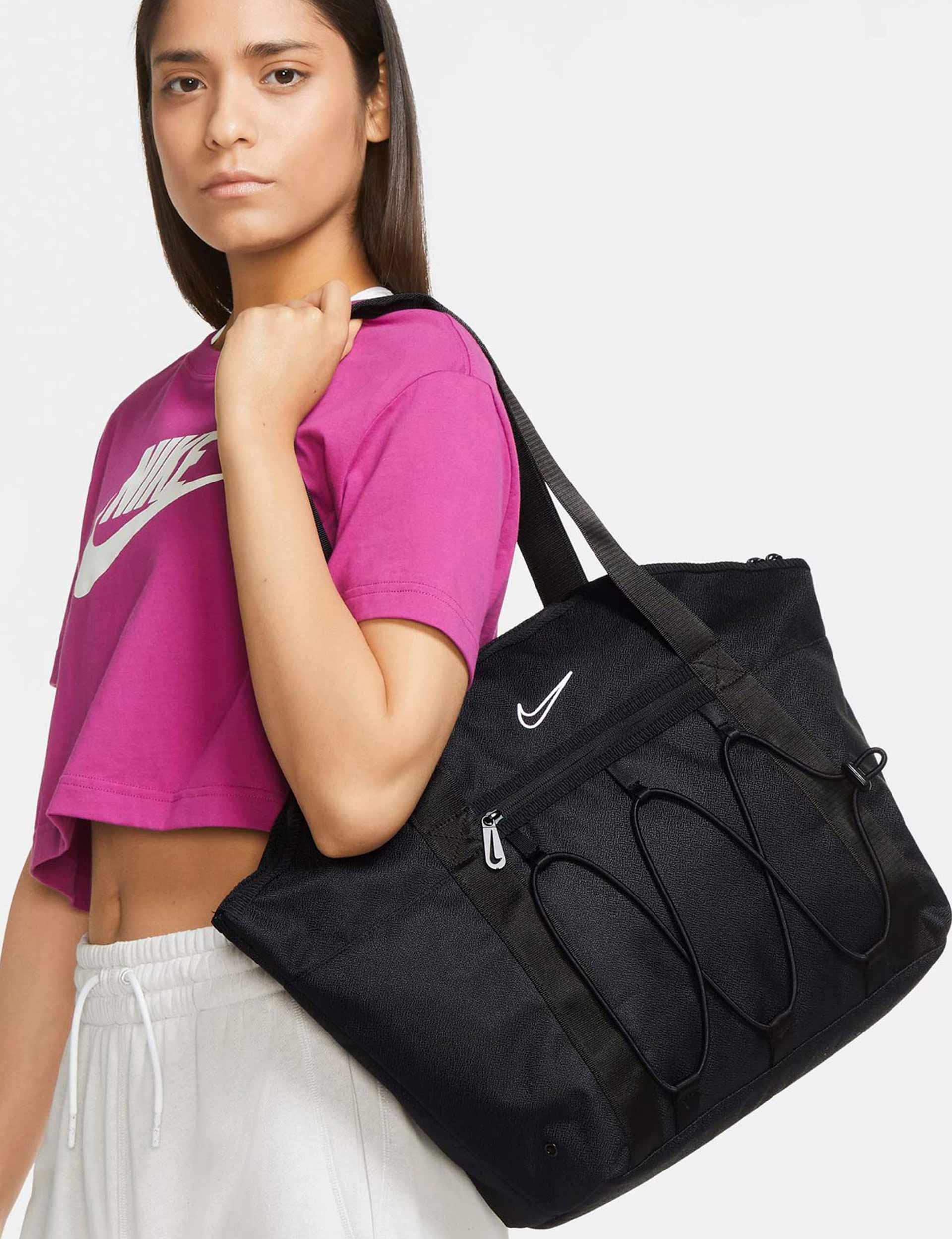 Stylish and Durable Black & White Cotton Tote Bag for Women - Perfect for Shopping, Beach, Work, and Everyday Use