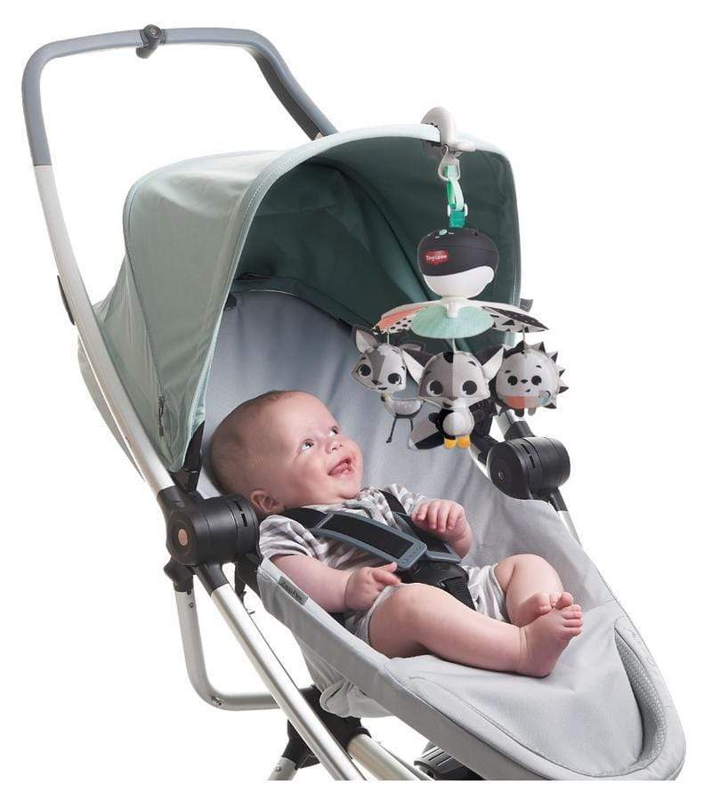 Tiny Love Magical Tales Black & White Take Along Mobile - Baby Crib Stroller Toy for Newborns, High Contrast Visual Stimulation for Infant Development | Perfect for Nursery, Travel & Playtime