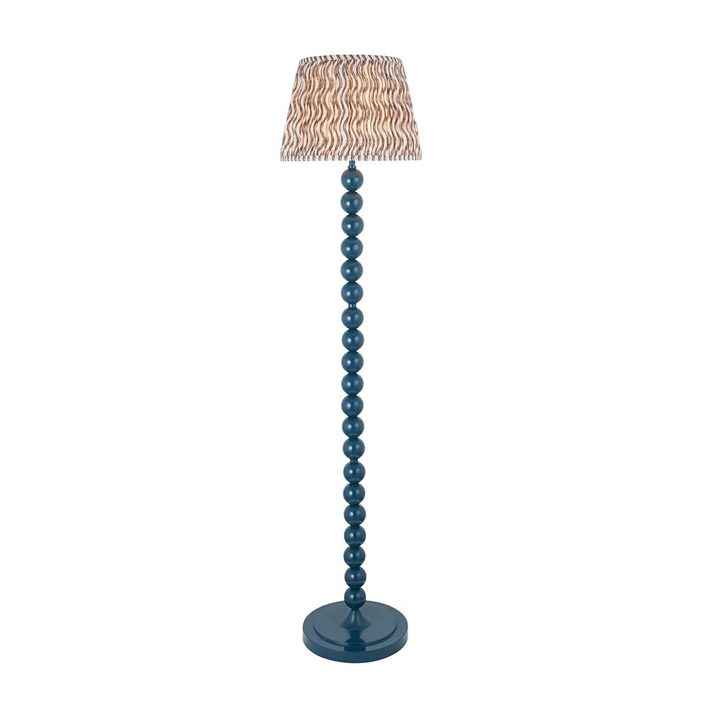 Auralis Ripple Floor Lamp with E27 Socket - Modern LED Standing Light for Living Room, Bedroom & Office - Adjustable Height in Multiple Finishes (Black, White, Bronze) - Perfect for Ambient Lighting & Home Decor