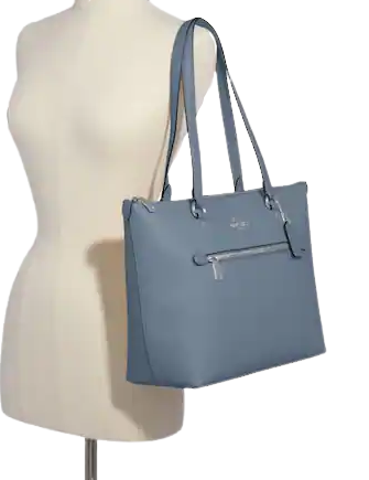 Coach Gallery Tote Bag for Women - Genuine Leather Designer Handbag with Shoulder Strap | Perfect for Work, Travel & Everyday Use