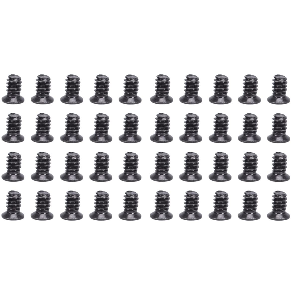 Mobestech 200 PCS HDD Screws Kit - Computer Case Hard Drive Screws, Metal PC Screws for HDD & SSD Installation - Perfect for PC Building, Laptop Repair, and Computer Hardware Upgrades