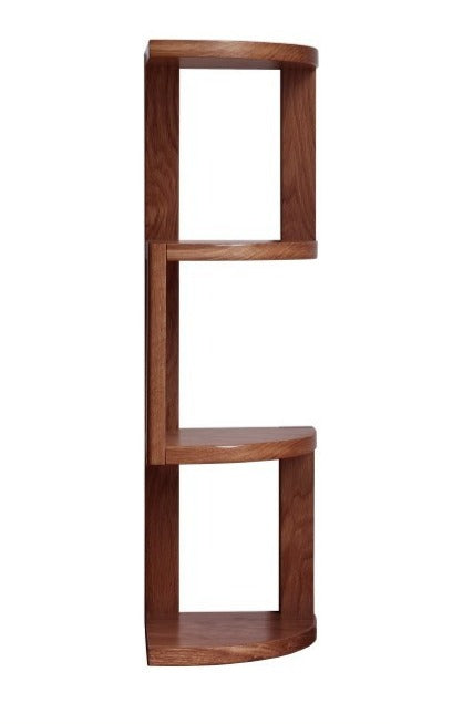 7.9x7.9x26.8 inch / 20x20x68сm / Walnut color / Shelves