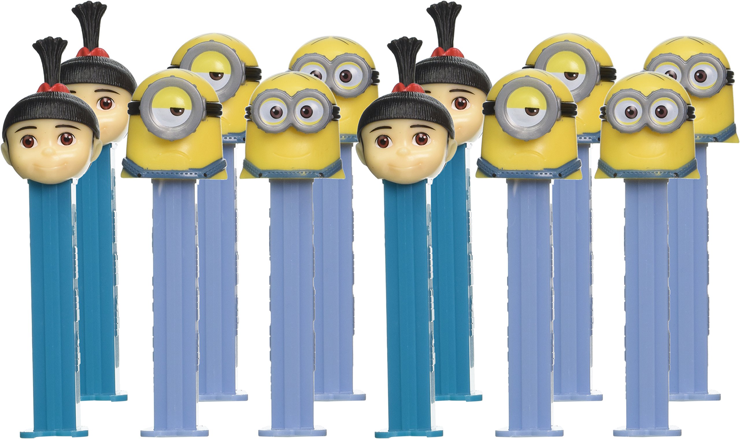 PEZ Candy Despicable Me Assortment 12-Pack for Kids Snacks & Gifts