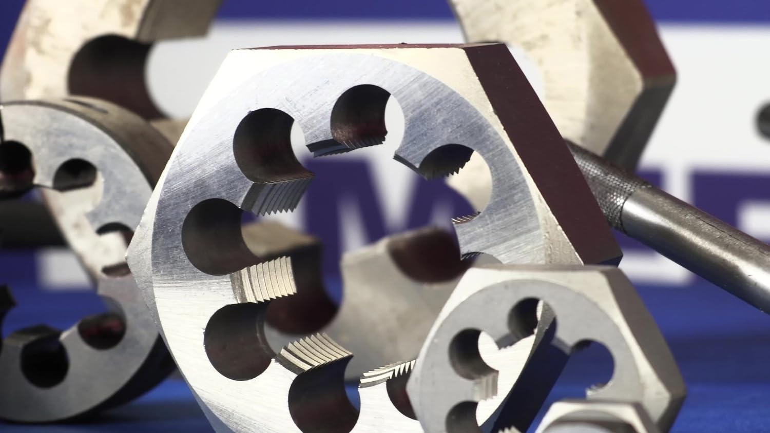 Drill America DWTHSHEX11212 High-Speed Steel (HSS) Hex Die 1-1/2