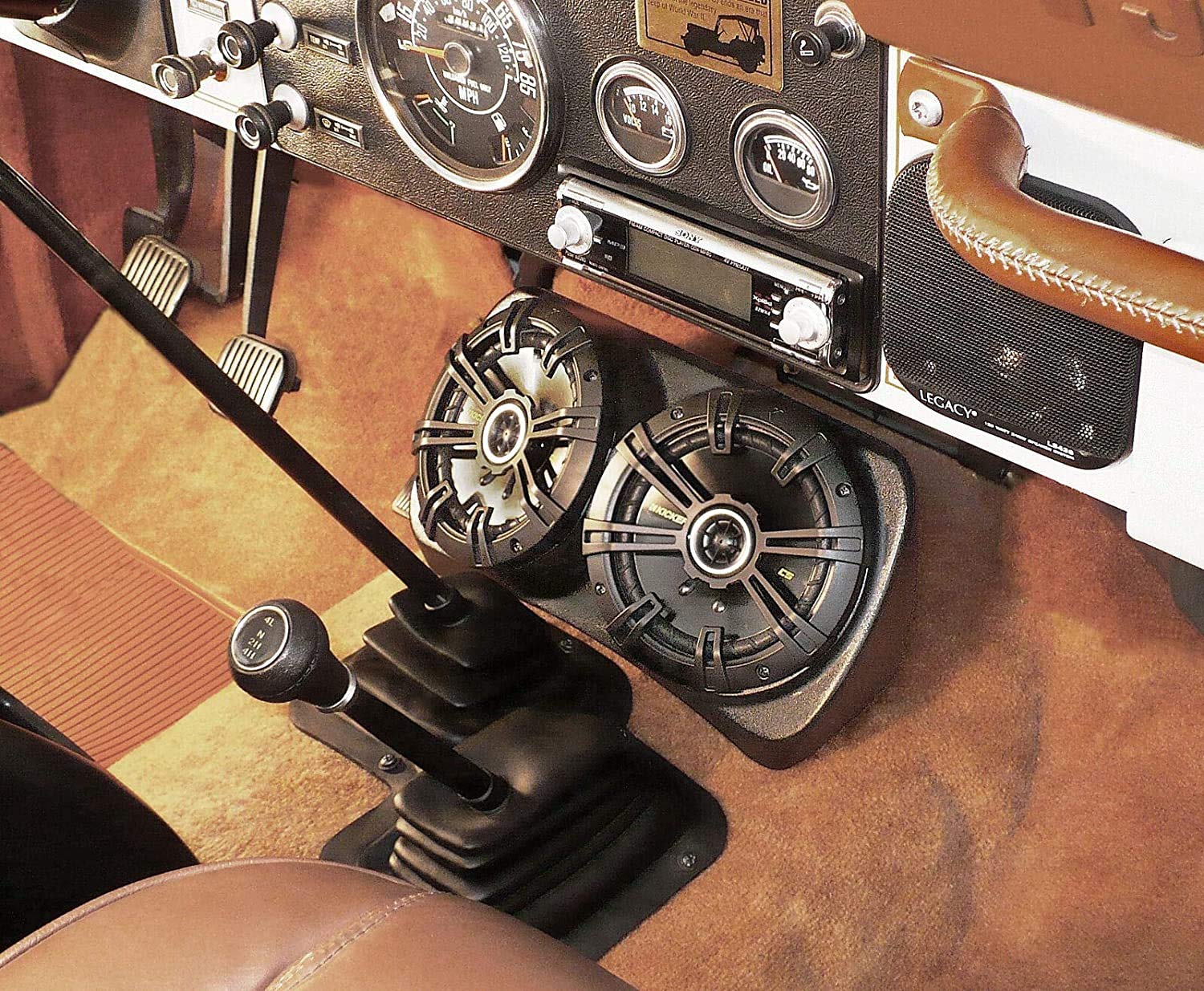 Select Increments 91970K65 Centra-Pod with Kicker 6.5
