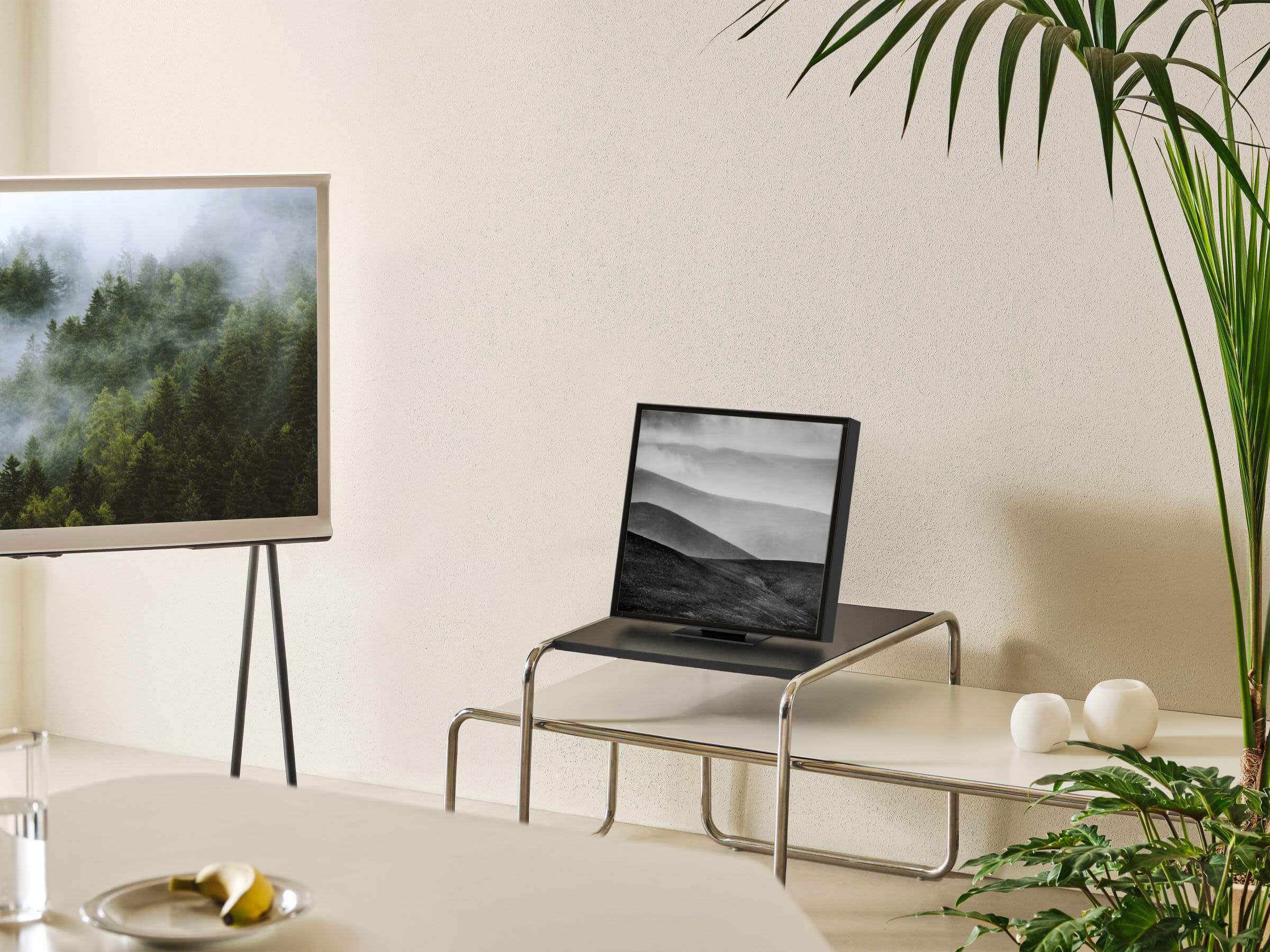 Samsung Music Frame HW-LS60D Wireless Speaker - Premium Bluetooth Sound System for Home, Office & Outdoor Use | High-Quality Audio Experience for Music, Movies & Parties