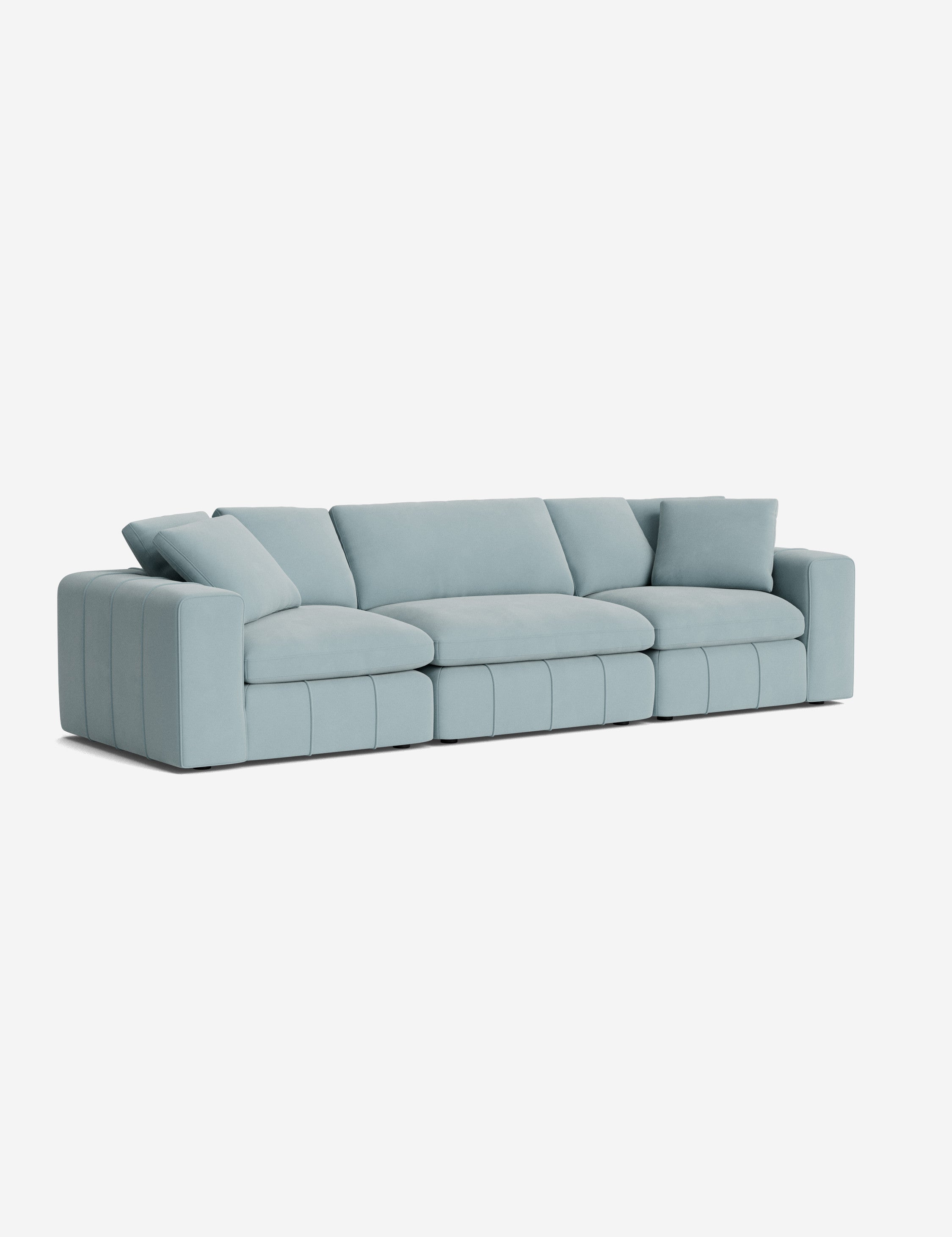 Capella Sofa - Modern Comfortable Living Room Couch for Small Spaces, Home & Office Use