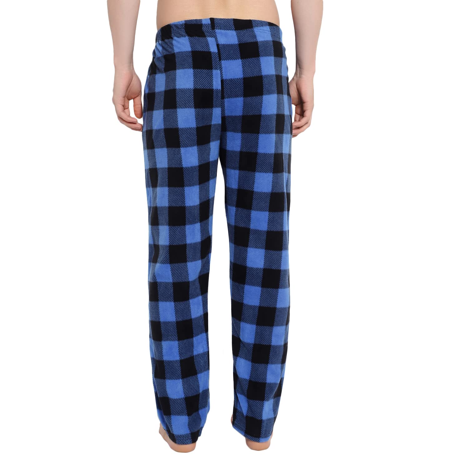 Cozy Boys Fleece Pajama Pants - Plaid Sleepwear for Big Boys Size 8-18 - Perfect for Christmas, Winter Nights & Sleepovers - Soft & Warm Holiday Pajamas
