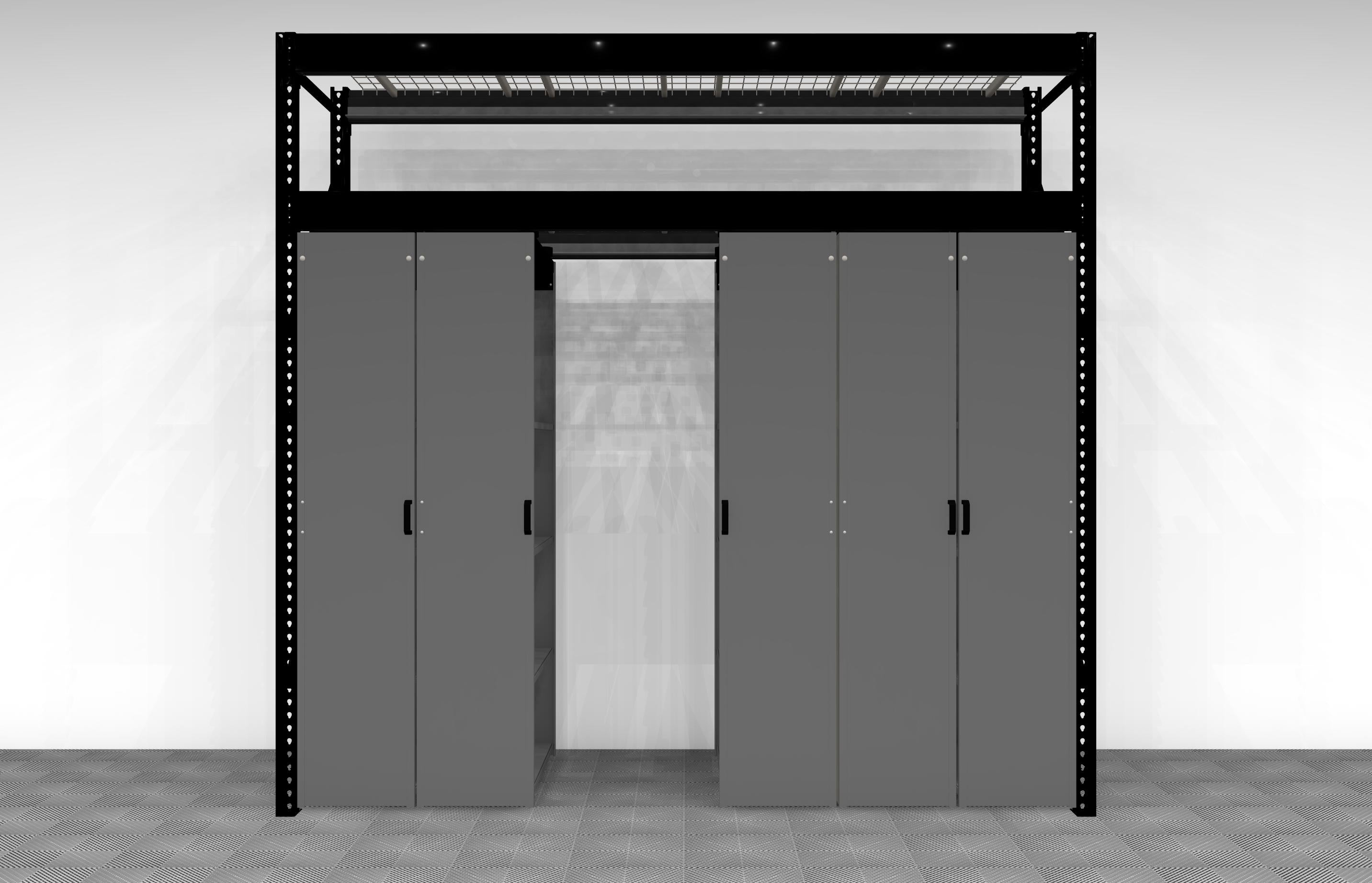 Levrack Heavy Duty Storage Shelving Units - Durable Metal Shelves for Garage, Warehouse & Home Organization