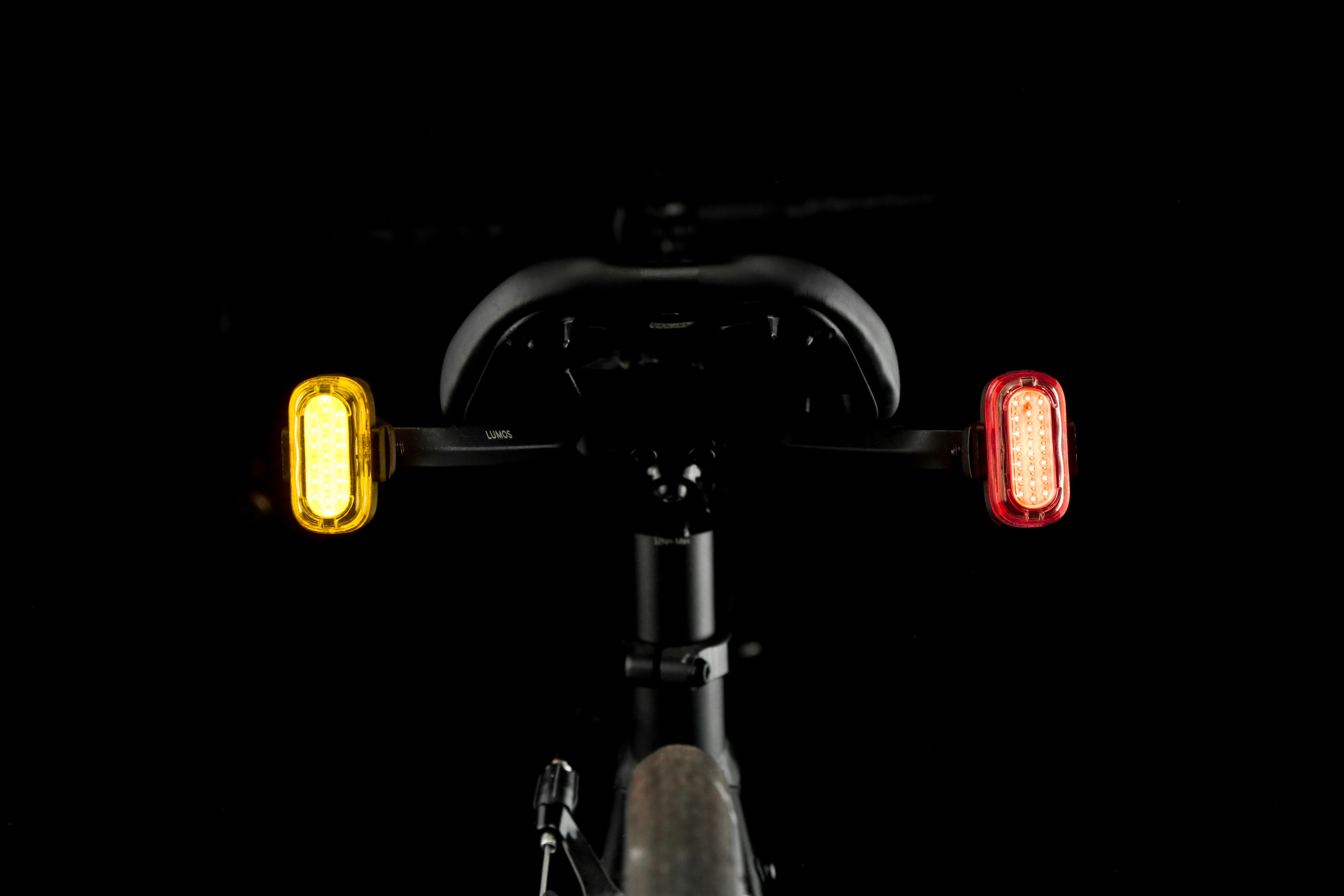 Lumos Firefly Rear Turn Signal Mount - Universal Motorcycle LED Brake Light for Enhanced Safety - Perfect for Night Riding and Urban Commuting