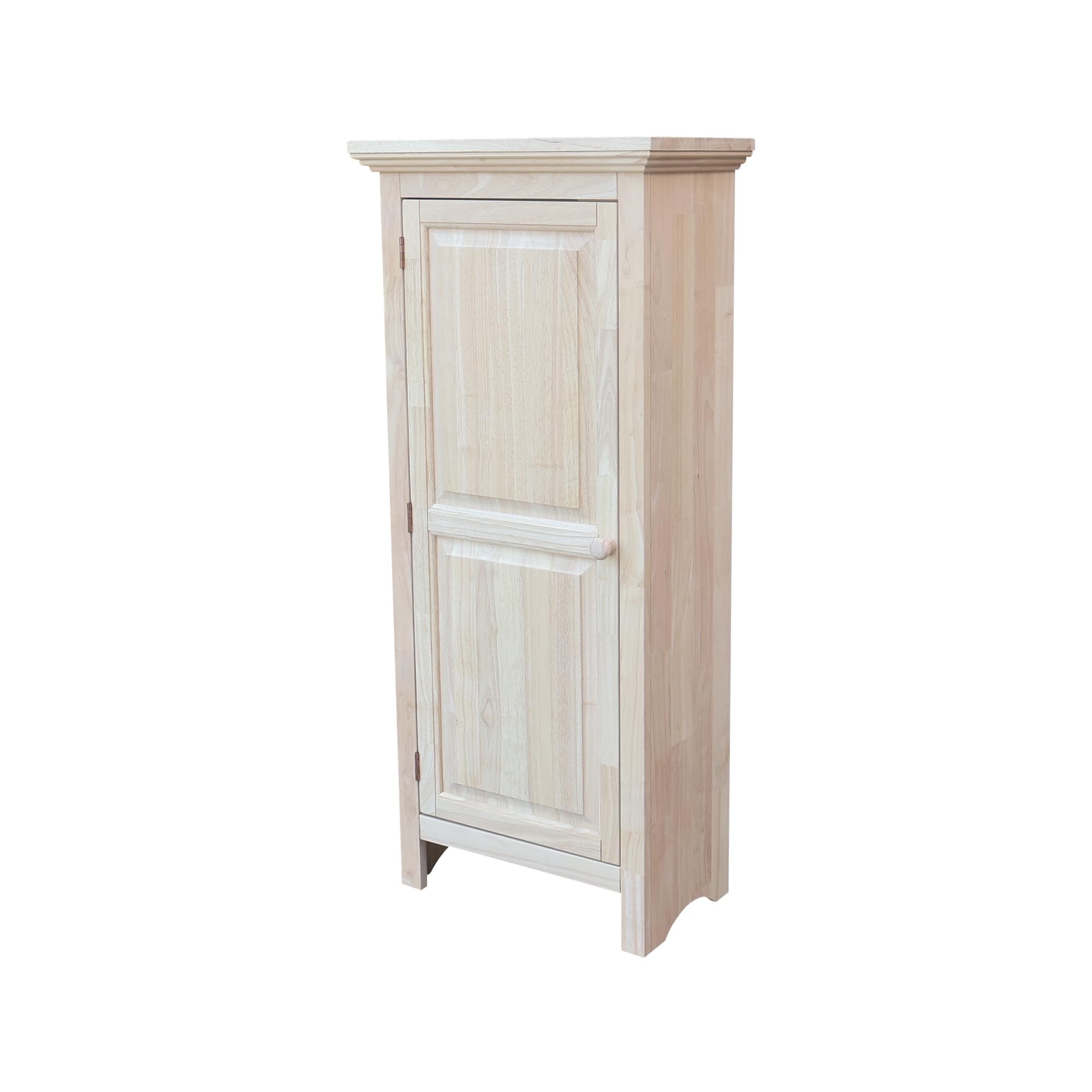 Single Jelly Cabinet - Solid Parawood Kitchen Pantry Storage (22.8