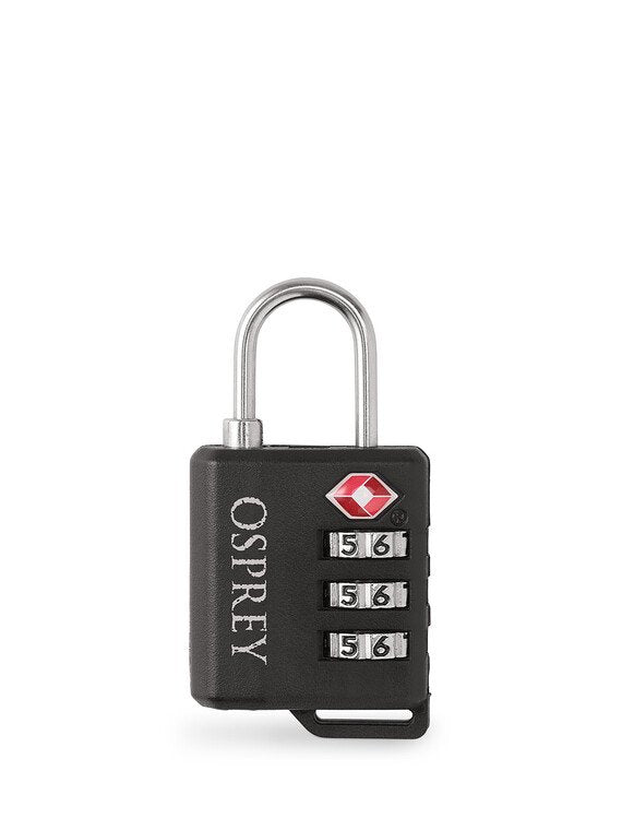Osprey Padlock - Secure Backpack & Travel Bag Lock for Hiking, Camping & Outdoor Adventures | Anti-Theft Protection for Luggage & Gear