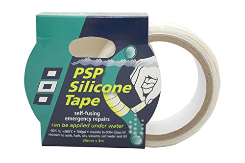 Nautos Self-Fusing Silicone Tape - Waterproof Repair Tape for Hoses, Pipes & Wires | Emergency Fix for Home, Car & Outdoor Use