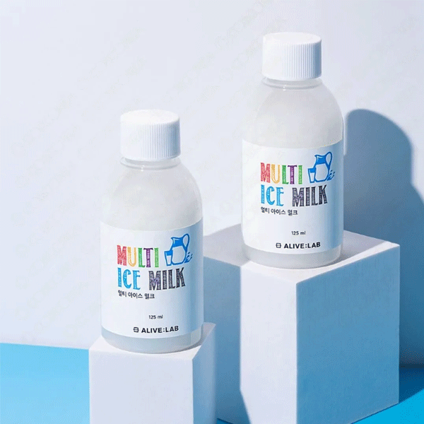 ALIVELAB Multi ICE Milk 125ml - Hydrating Facial Moisturizer for Dry Skin | Day & Night Cream for Women & Men | Perfect for Travel & Daily Skincare Routine