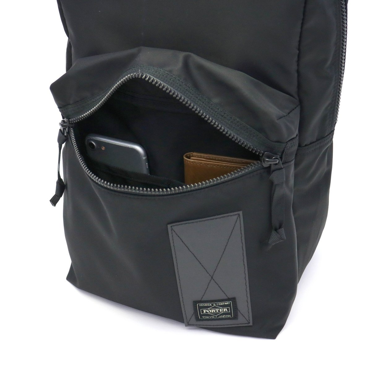 RAYS 831-16119 Genuine Black Backpack - Stylish & Durable for Travel, School & Outdoor Adventures (Made in Japan)