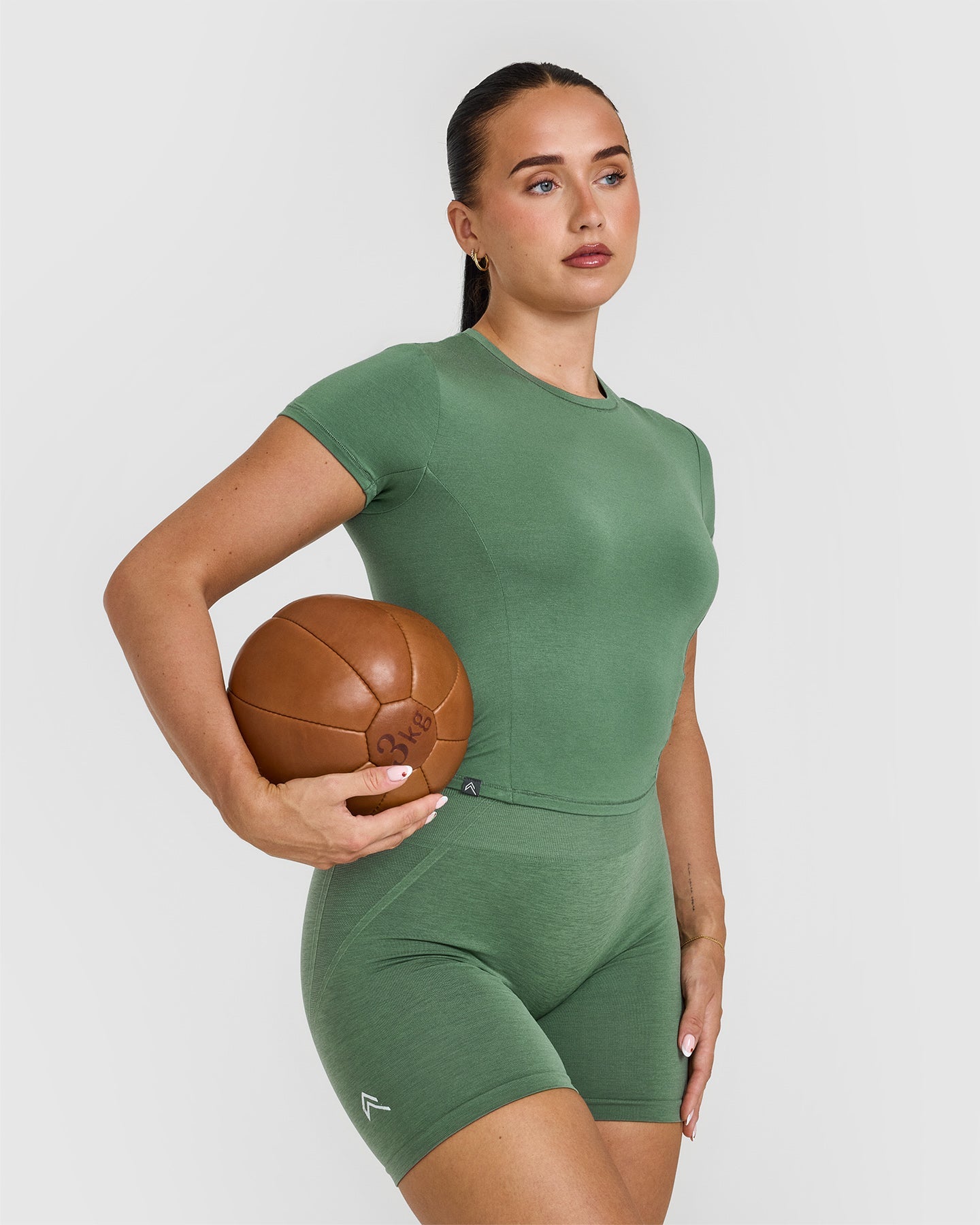 Mellow™ Soft Mid Short Sleeve T-Shirt for Men - Comfortable Cotton Casual Tee in Forest Green | Perfect for Everyday Wear, Gym & Outdoor Activities