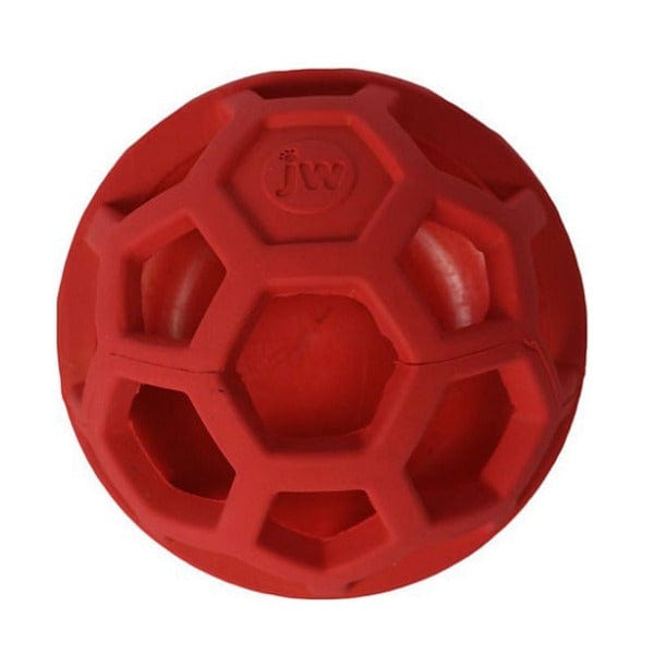 JW Treat N Squeak Ball - Interactive Treat Dispensing Dog Toy for Small & Medium Dogs - Fun Training & Chewing Toy for Indoor & Outdoor Play