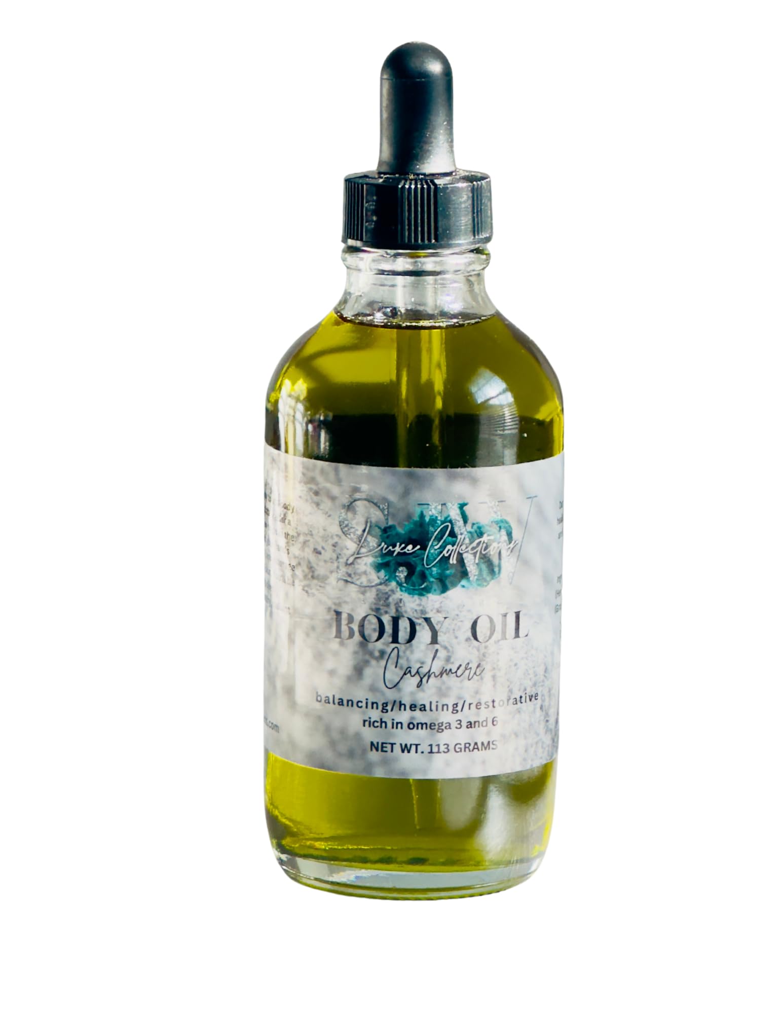 Luxury 100% Pure Cashmere Body Oil for Women - Hydrating & Nourishing Dry Skin - Perfect for Massage, Spa, and Daily Moisturizing