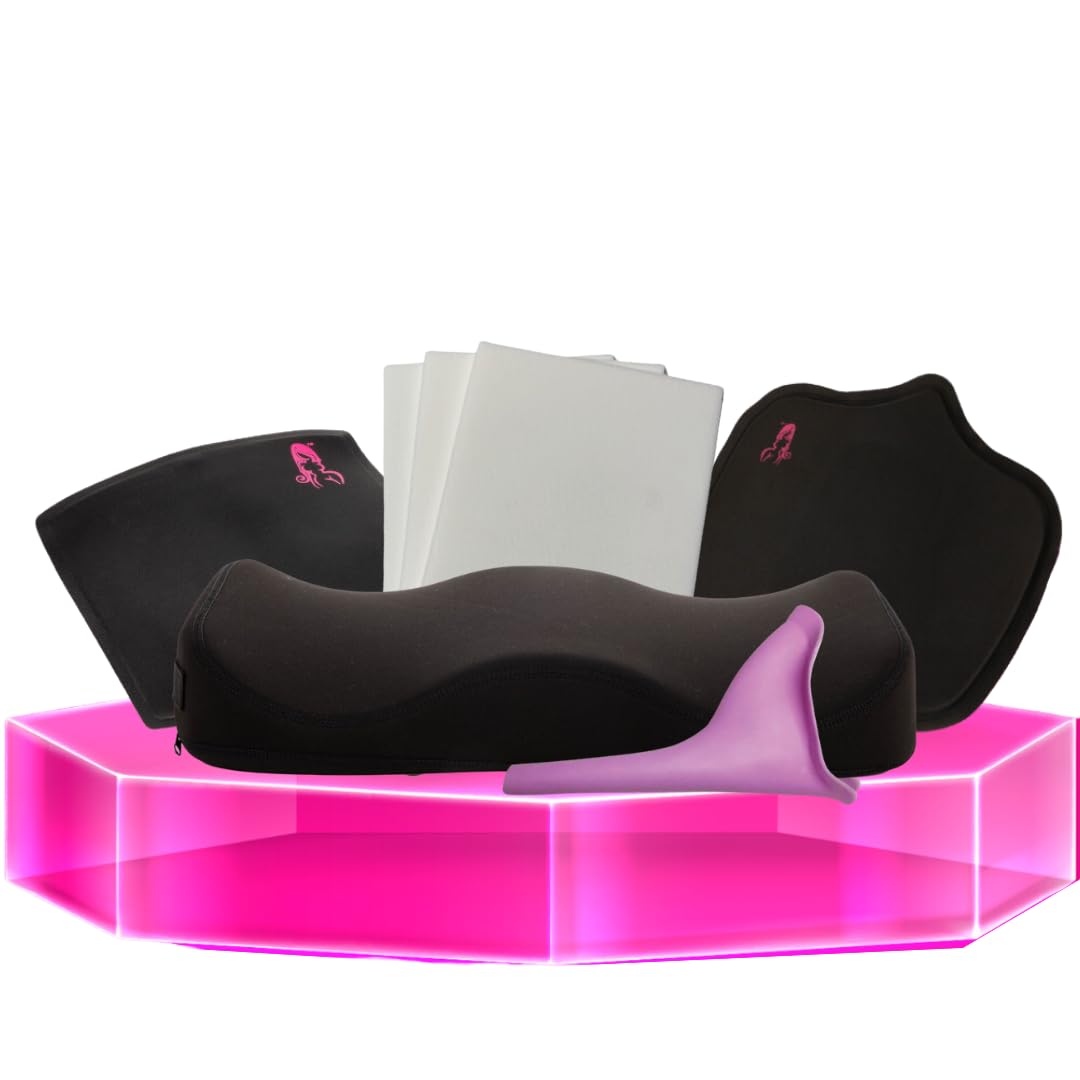 Post Surgery BBL Pillow - Comfortable Butt Pillow for Sitting After Brazilian Butt Lift, BBL Recovery Supplies Kit for Driving & Car Use - Ideal for Post-Op Comfort & Pain Relief