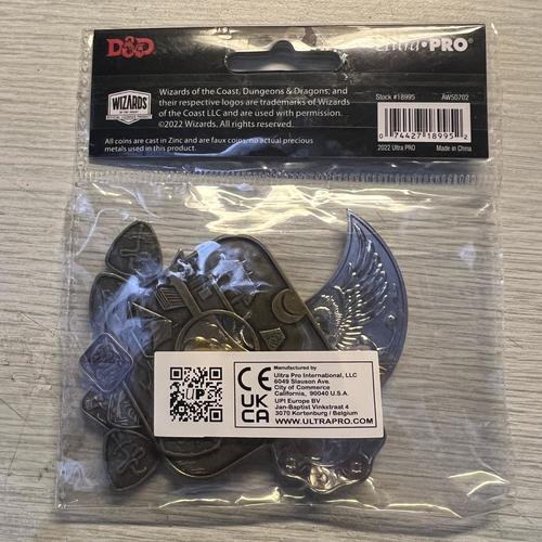 Ultra PRO Dungeons & Dragons Waterdeep RPG Coins - Set of 15 Cast Metal Faux Coins for Tabletop Gaming & D&D Campaigns | Perfect for RPG Collectors and Game Masters