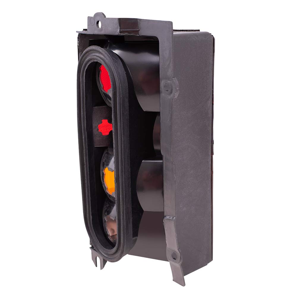 Brock Replacement Tail Light Set for 1984-1996 Jeep Cherokee - Driver & Passenger Side (4720501 & 4720500) - Perfect for Restoration, Off-Roading & Classic Car Maintenance