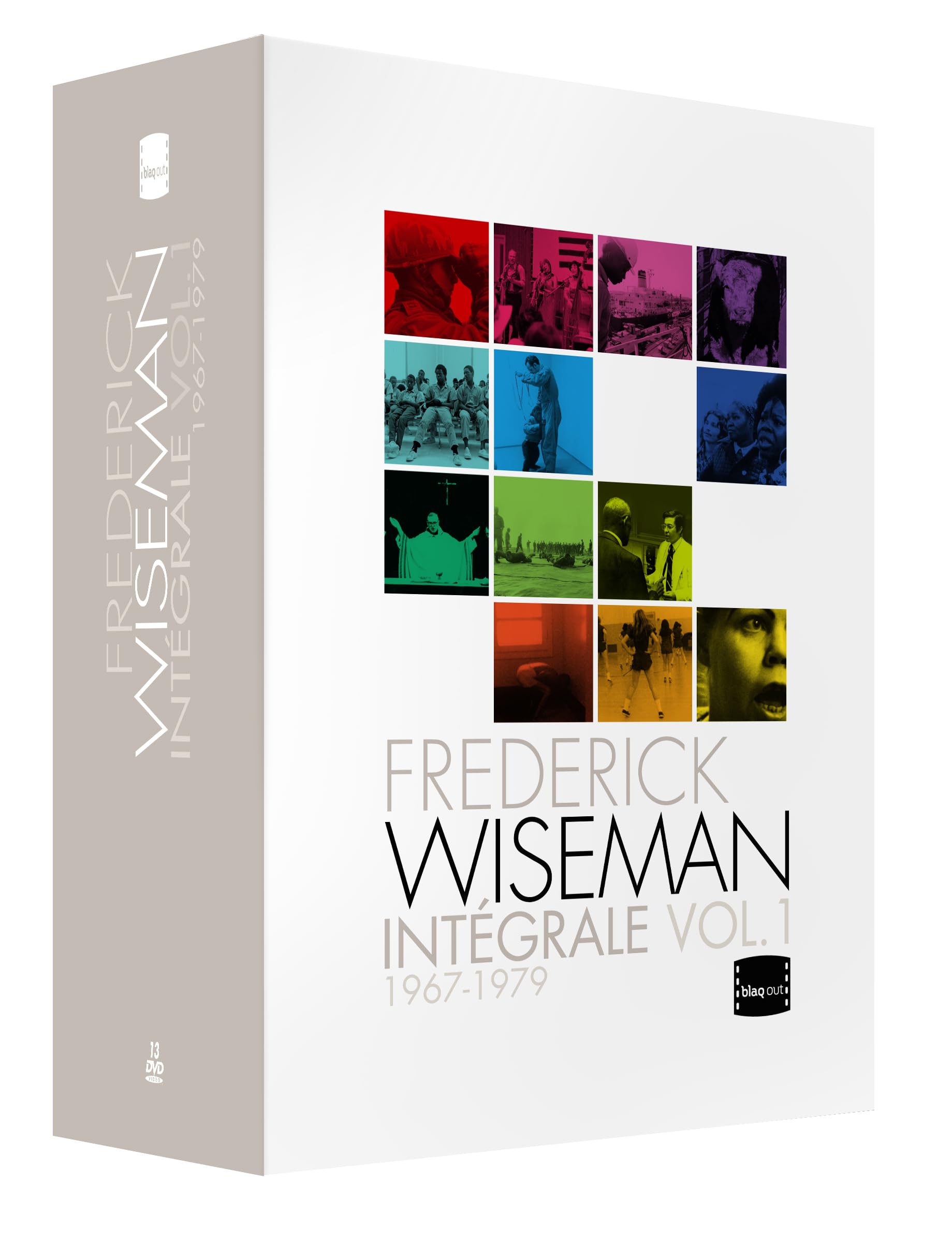 Frederick Wiseman Vol. 1: 1967-1979 - 13-DVD Box Set (Titicut Follies, High School, Law and Order, Hospital, Basic Training, Essene, Juvenile Court) | PAL Region 0 Import from France | Classic Documentary Collection for Film Enthusiasts & Cinephiles
