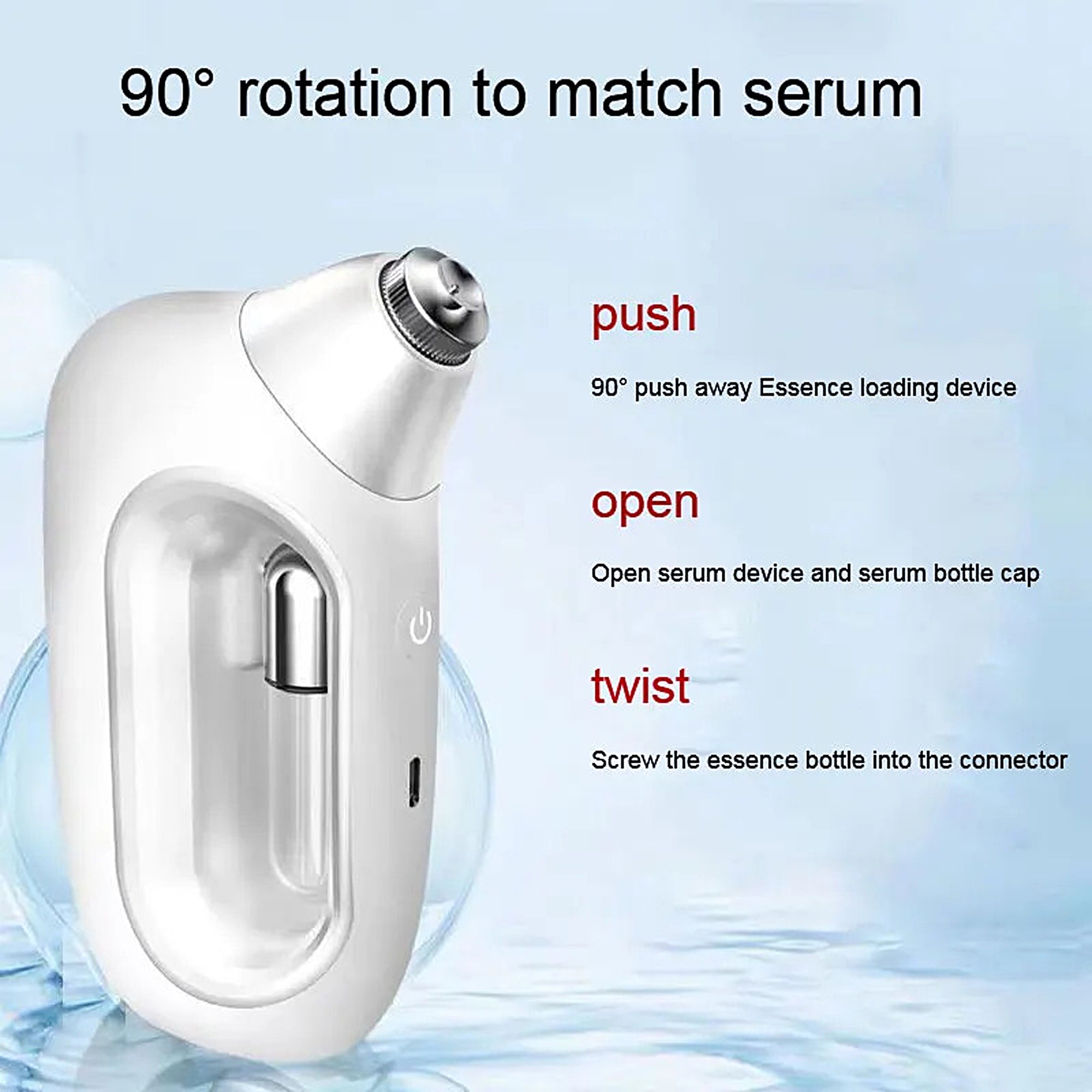 IGIA Oxygen Infusion Facial Mister - Hydrating Face Spray for Glowing Skin | Portable Skincare Mist for Dryness & Dullness | Use at Home, Gym, or Travel