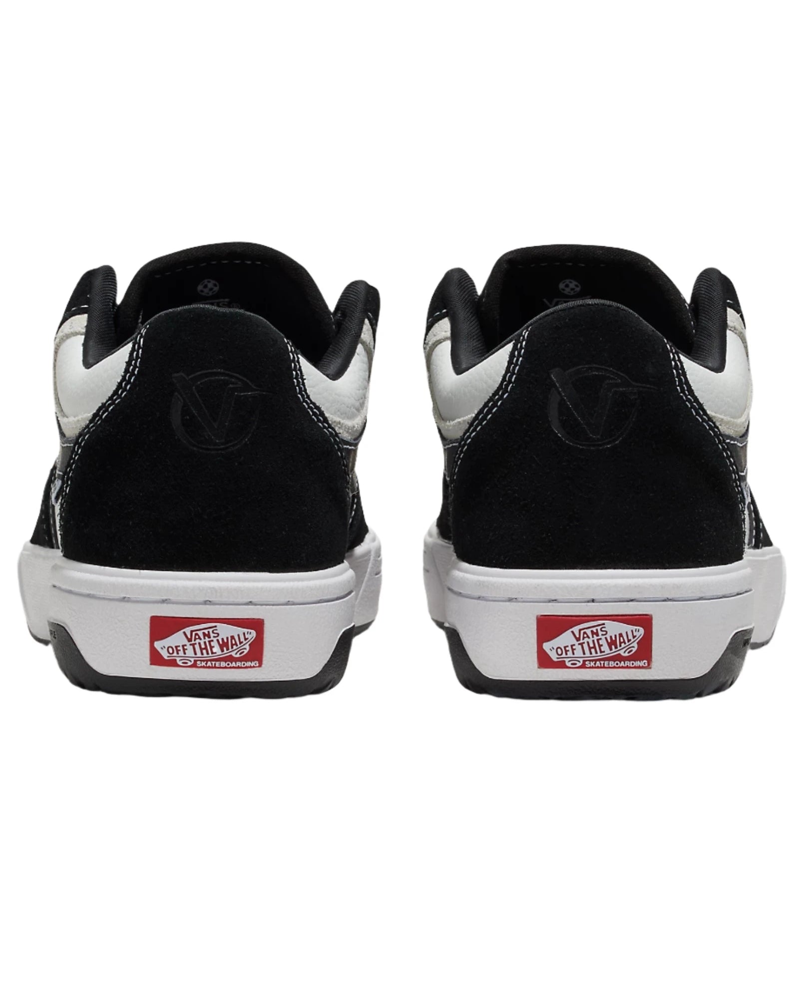 VANS Rowan 2 Skate Shoes for Men & Women - Black/White/Black Colorway - Comfortable Sneakers for Skateboarding, Streetwear & Casual Wear