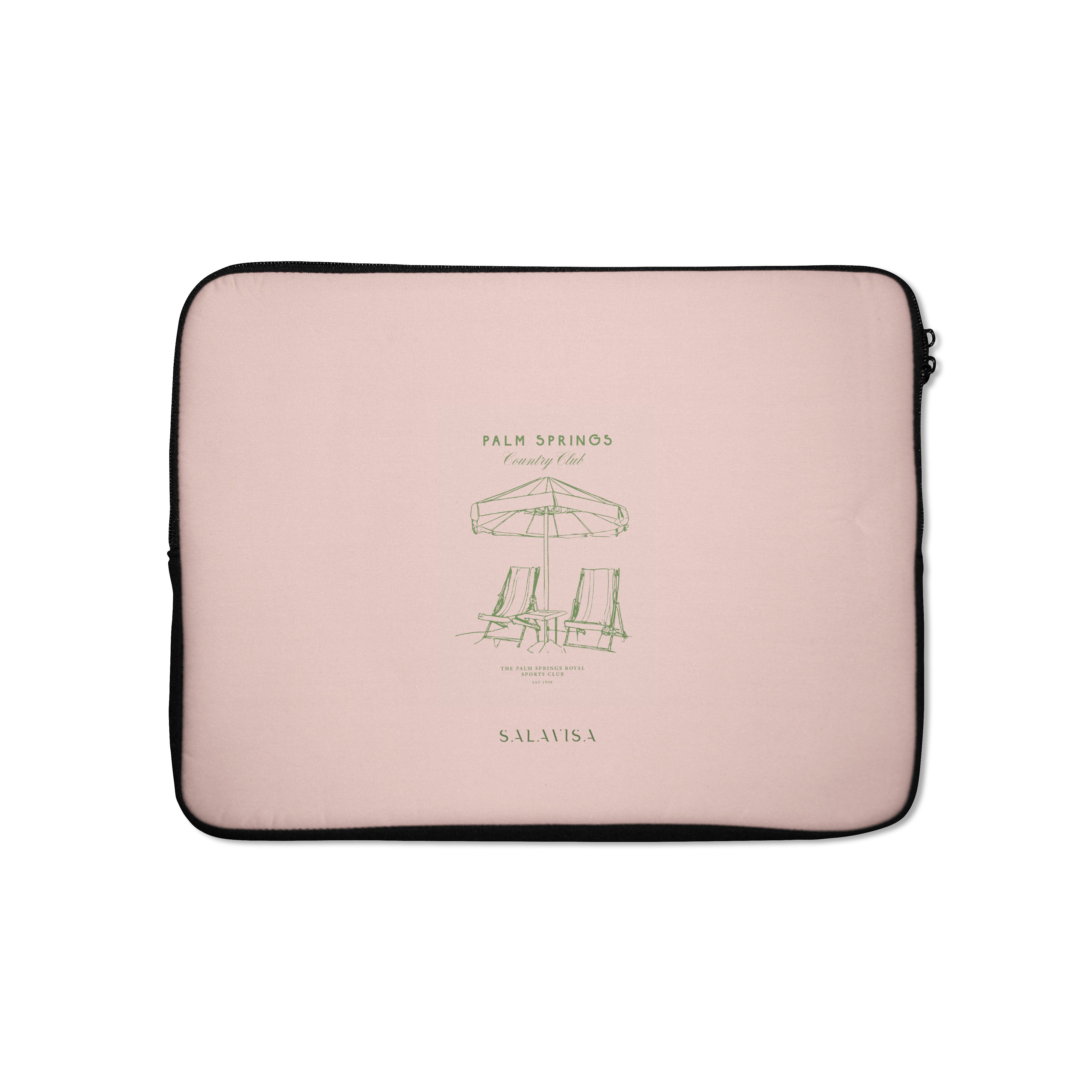 Premium Laptop Sleeve for MacBook Air/Pro 13-15 Inch - Waterproof & Shockproof Protective Case - Ideal for Travel, Work & School | Palm Springs Inspired Design