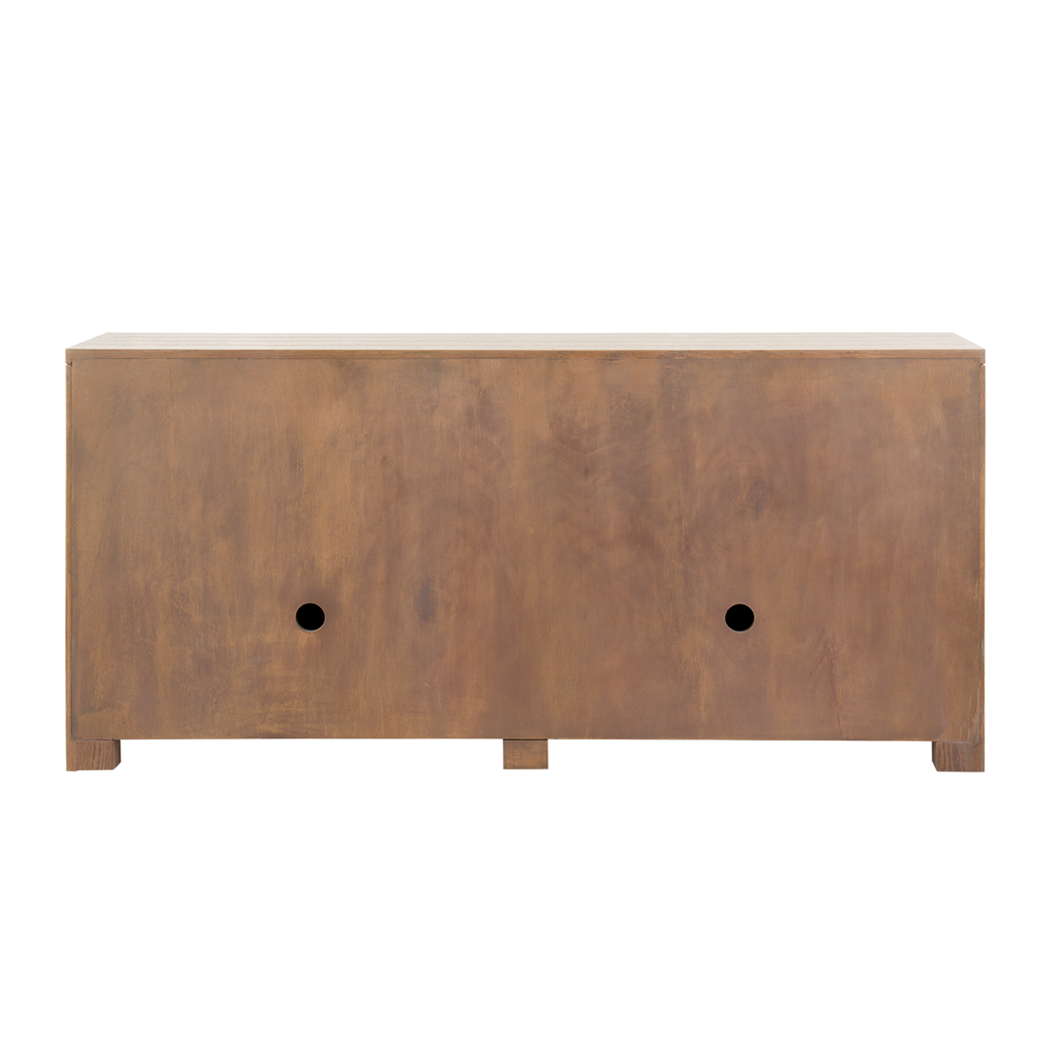Arcadia 4-Door Soft Glow Oak Sideboard - Modern Buffet Cabinet for Dining Room Storage & Display | Perfect for Farmhouse, Rustic & Contemporary Home Decor