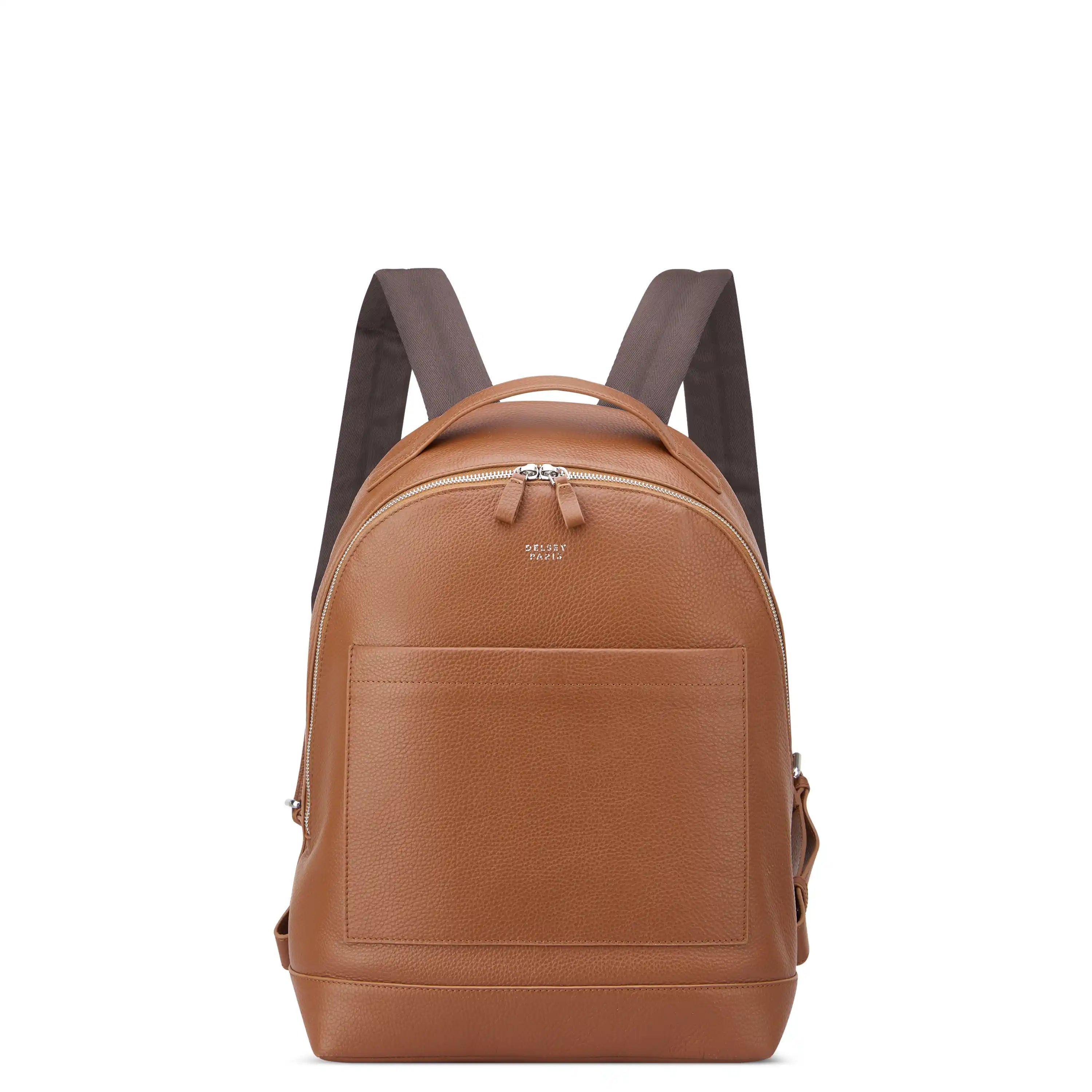 Premium Genuine Leather Backpack for Men & Women - Stylish & Durable Travel, Work & College Laptop Bag - Water-Resistant & Spacious Design for Commuting, Business Trips & Daily Use