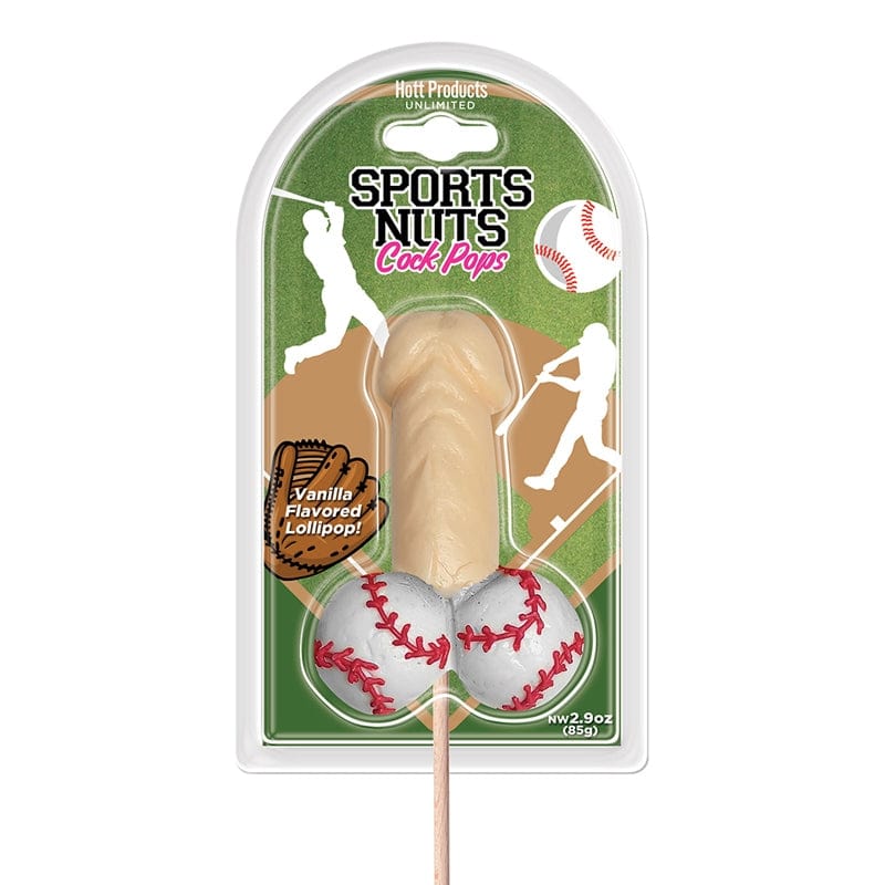 Vanilla Flavored Baseball Cocktail Pops - Fun Sports Themed Lollipops for Baseball Games, Parties & Gifts