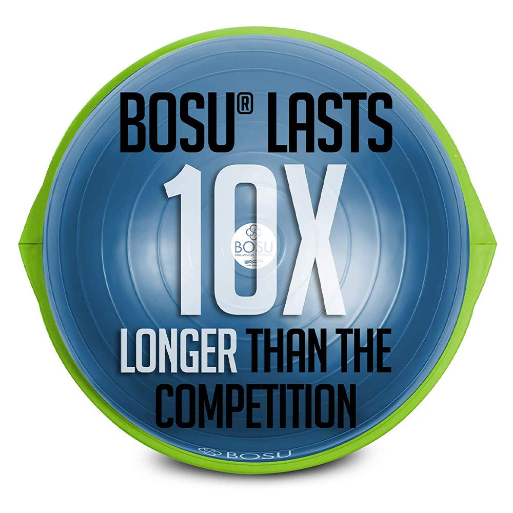 Bosu Home Gym Equipment - The Original 26 Inch Balance Trainer for Core Workouts, Stability Training & Fitness - Perfect for Home Gym, Yoga, Pilates & Rehabilitation Exercises