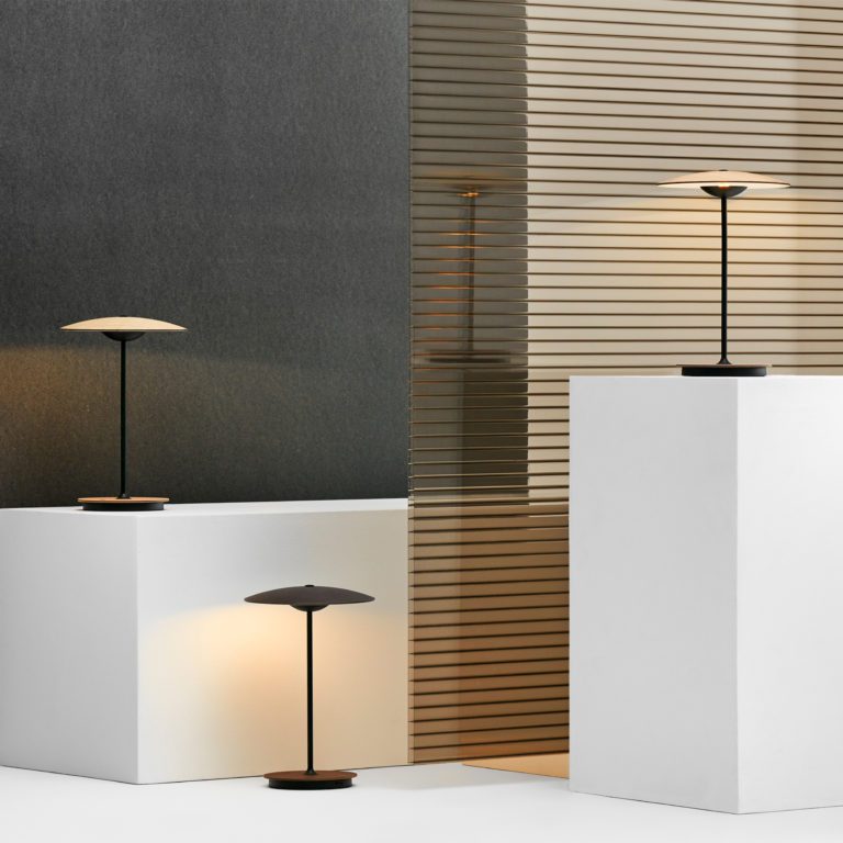 Ginger Table Lamp - Modern LED Night Light for Bedroom, Living Room, and Office - Warm White Light for Relaxation and Ambience