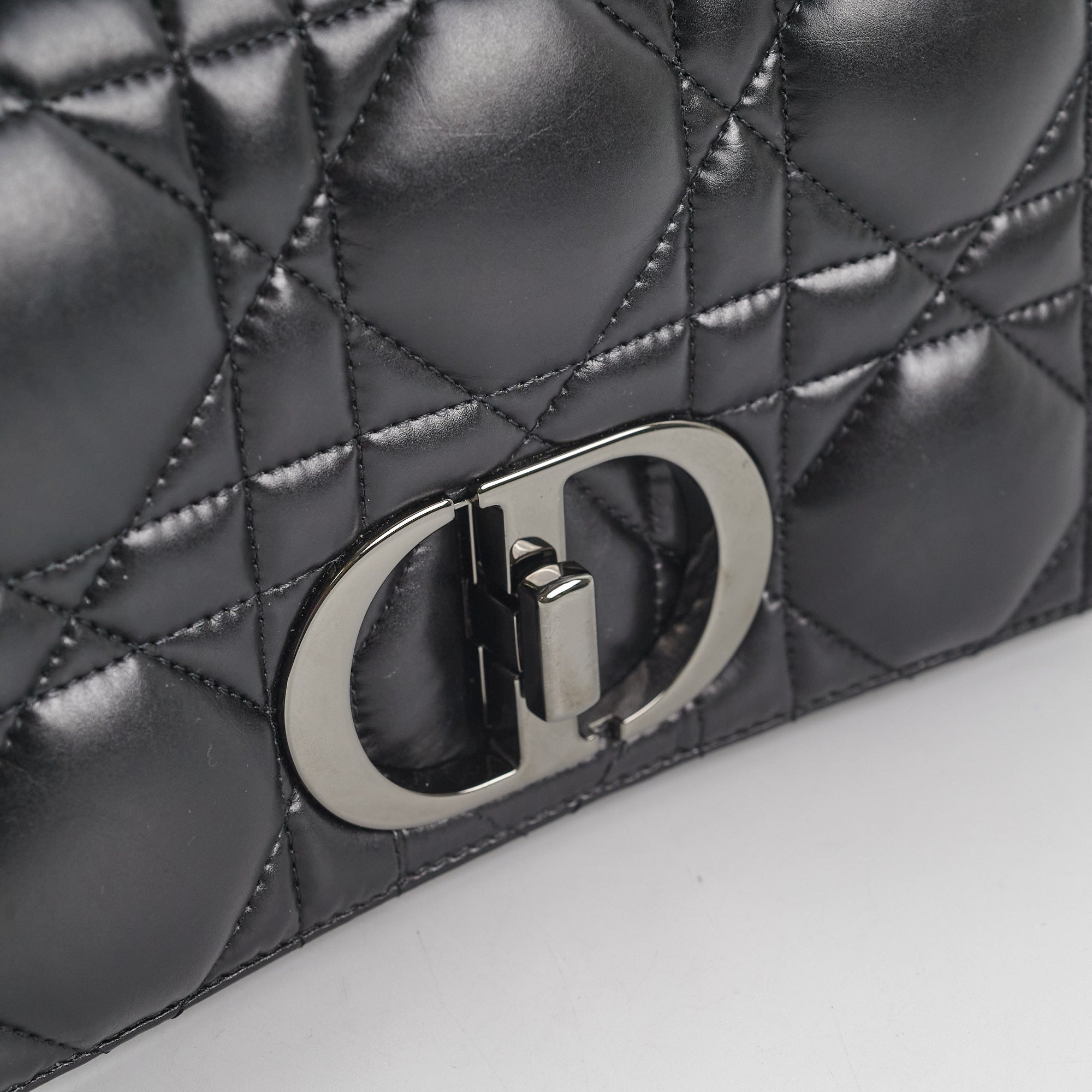 Dior Medium Caro Bag in Black | Luxury Designer Handbag for Women | Perfect for Work, Evening & Special Occasions