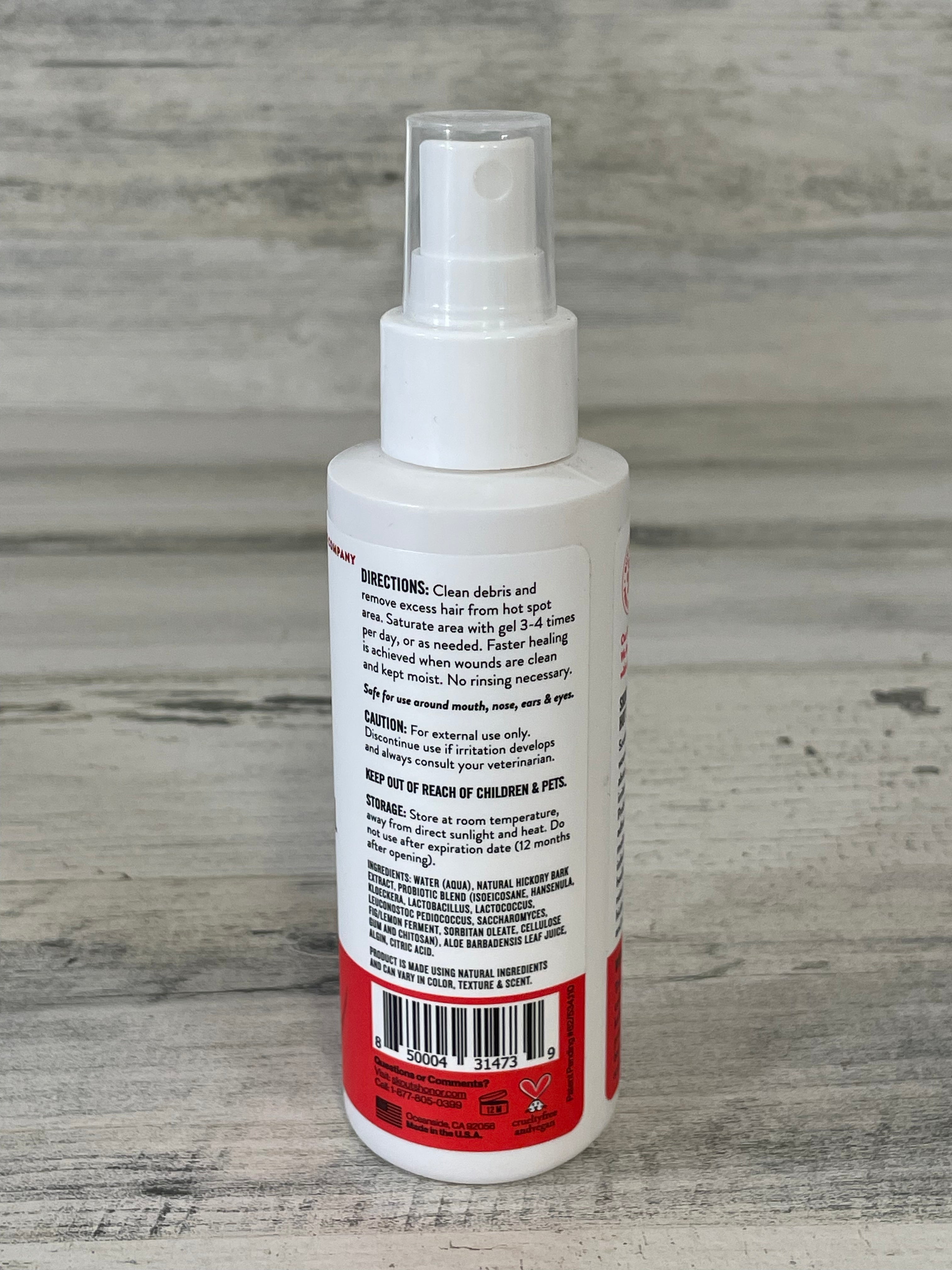 Skout's Honor Probiotic Hot Spot Hydrogel for Dogs - Soothes & Protects Skin Irritations, Allergies & Hot Spots - Vet Recommended Itch Relief Gel for Dogs & Puppies - Perfect for Post-Grooming, Seasonal Allergies & Skin Care