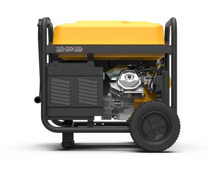 Firman P06701 6700W/8350W Portable Gas Generator with 30 Amp 120V/240V Recoil Start - Ideal for Home Backup Power, Camping & Outdoor Activities