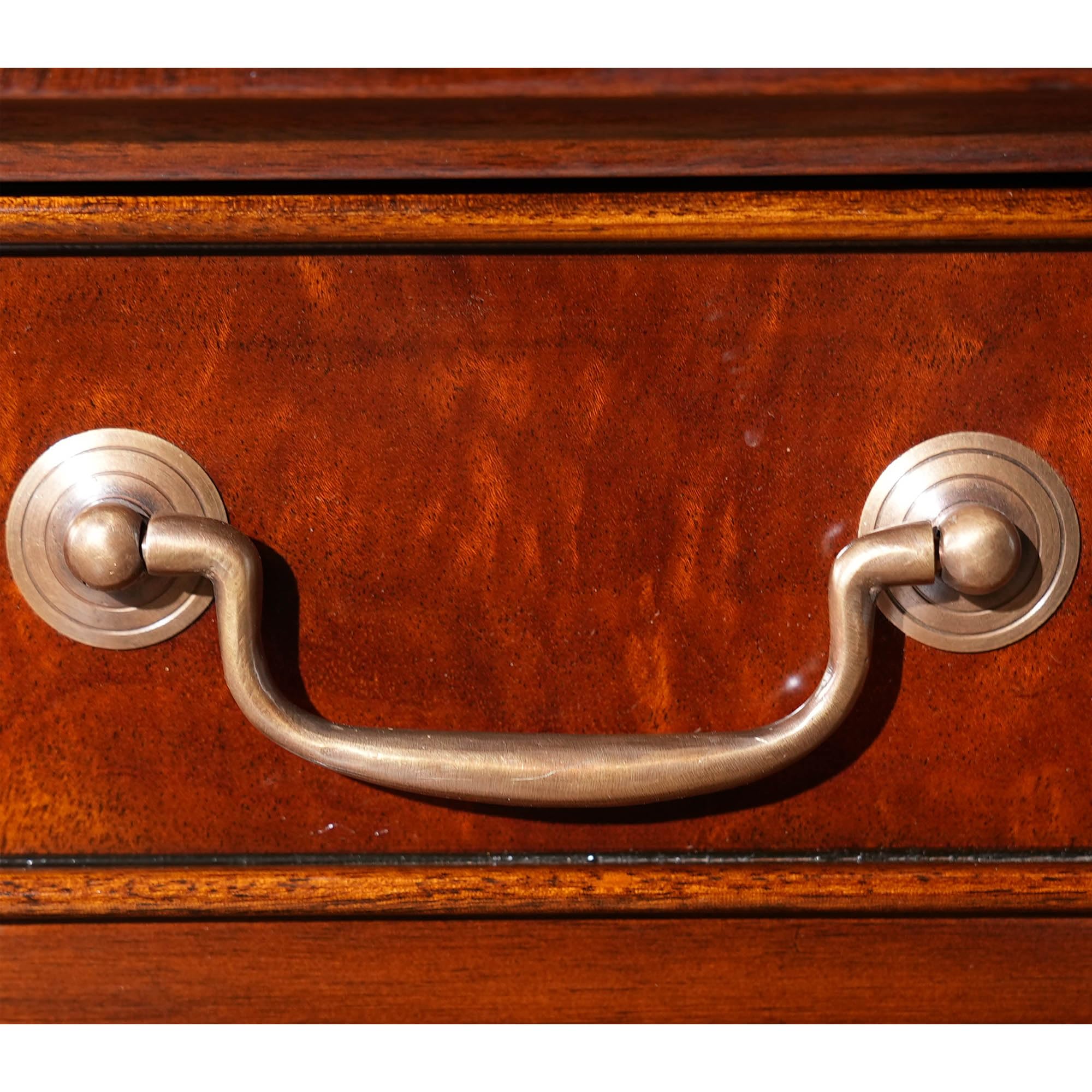 NOF075 Mahogany Partner Desk – Solid Wood Executive Office Desk for Home & Business | Perfect for Shared Workspaces, Home Offices & Conference Rooms