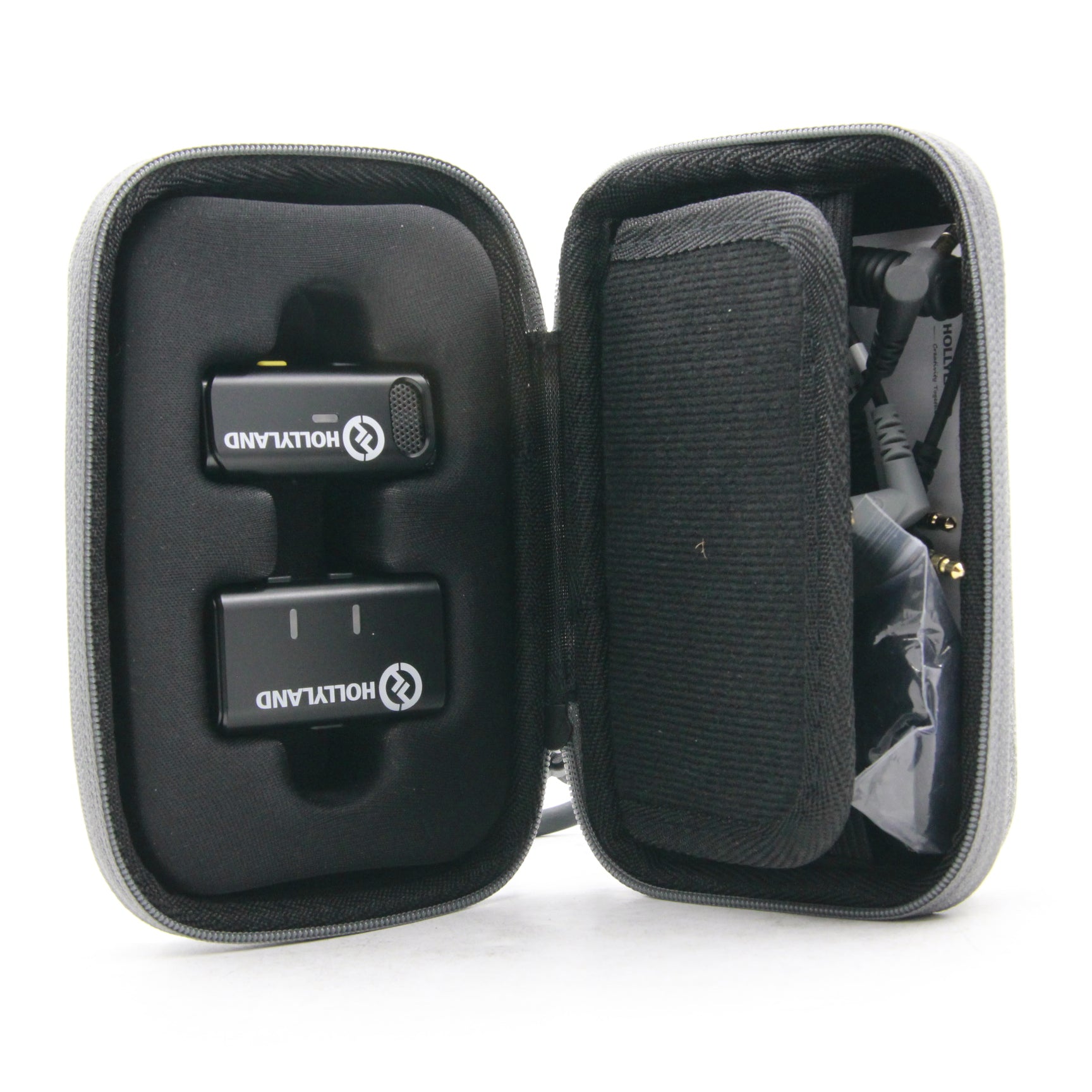 Open Box Hollyland LARK M1 SOLO 2.4GHz Wireless Microphone System - Perfect for Vlogging, YouTube Videos & Live Streaming