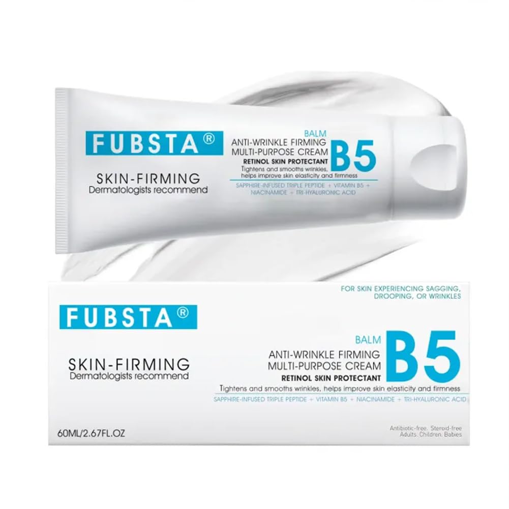 Lefun B5 LuxeLift Firming Youth Cream - Anti-Aging Face & Body Moisturizer for Wrinkles, Tightening & Smoothing Skin, Improves Elasticity & Firmness - 60ml for Sagging Skin - Perfect for Daily Skincare Routine & Nighttime Rejuvenation