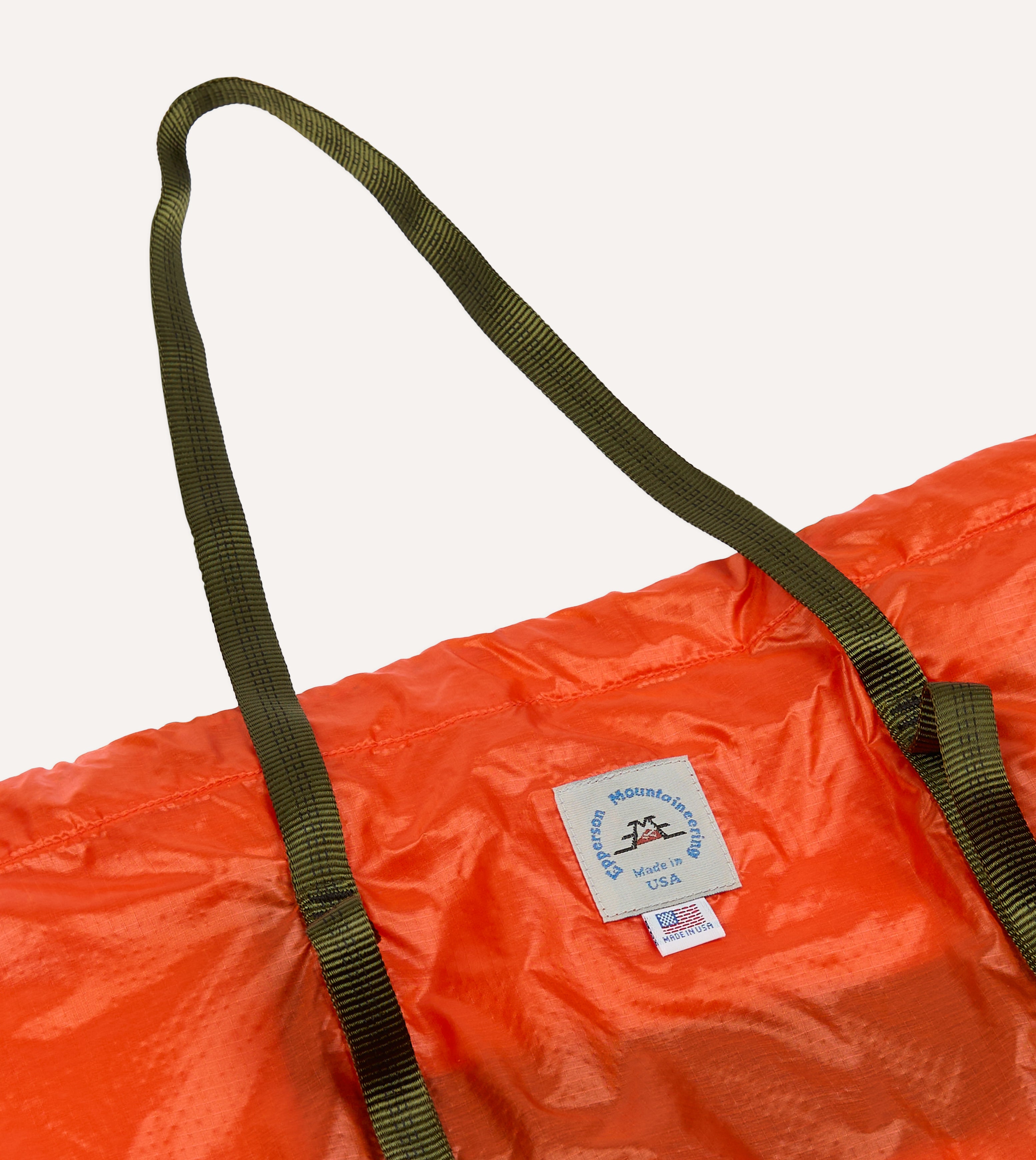 Epperson Mountaineering Large Orange Climbing Tote Bag - Durable Outdoor Gear for Hiking, Camping & Adventure Travel