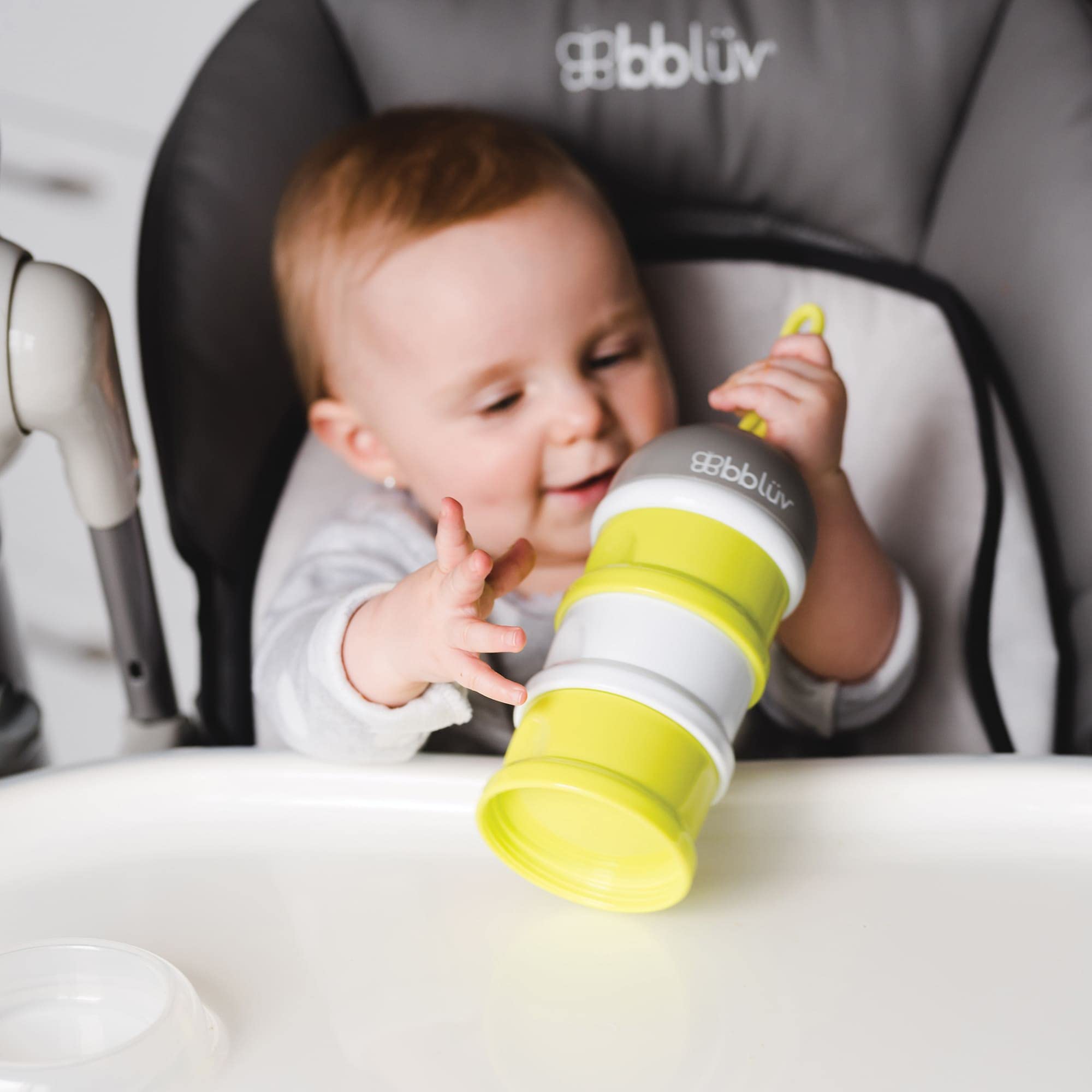 BBLÜV Stackable Multipurpose Food & Formula Storage Container - Airtight, BPA-Free, Perfect for Baby Formula, Snacks, and Meal Prep