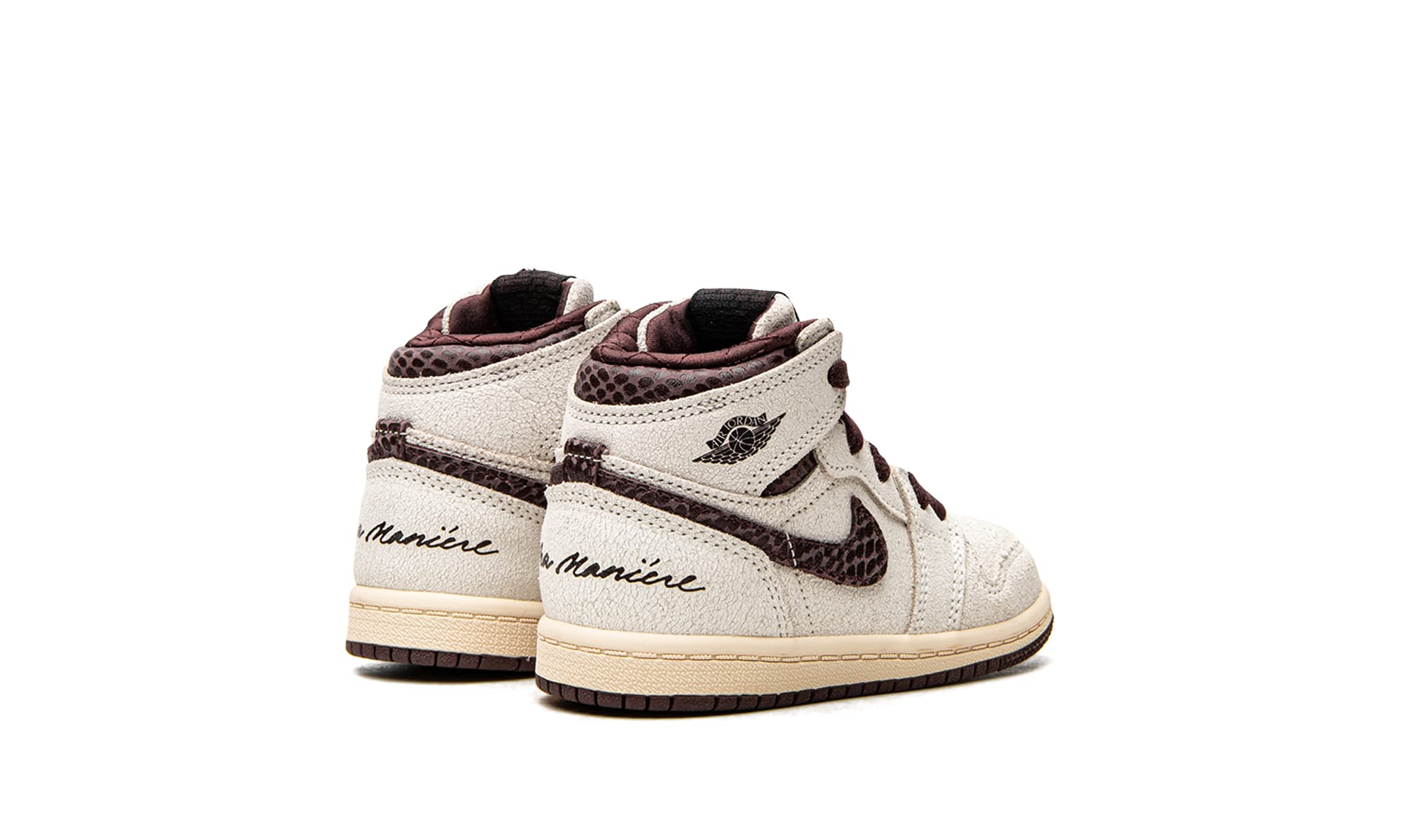 Jordan 1 Retro High OG SP (TD) Sneakers for Toddlers - Size 9C - A Ma Maniere Collaboration - Perfect for Casual Wear & Special Occasions