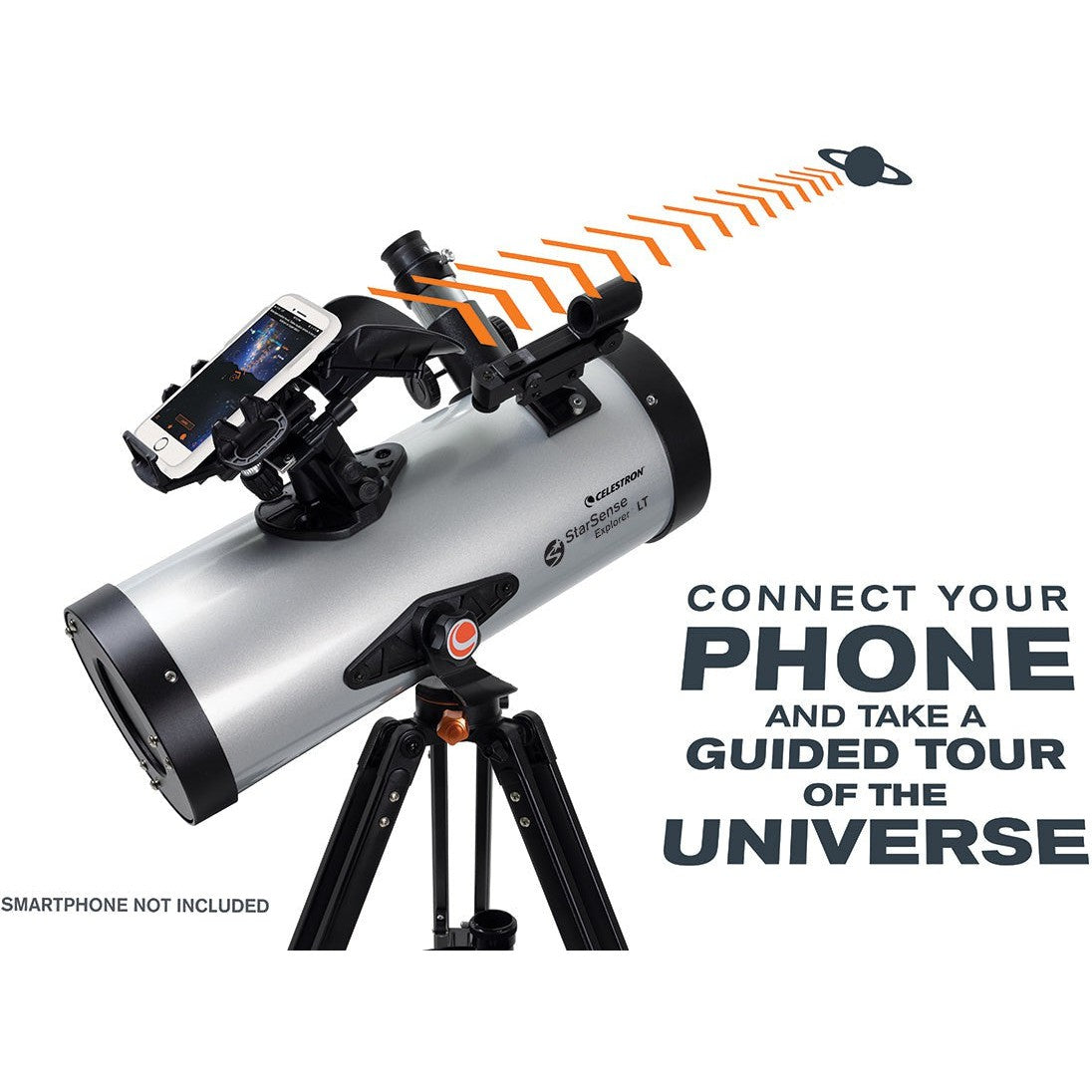 StarSense Explorer LT 127AZ Smartphone App Enabled Newtonian Reflector Telescope - Astronomy Telescope for Beginners & Adults, Stargazing & Astrophotography, Perfect for Backyard Observation & Camping Adventures