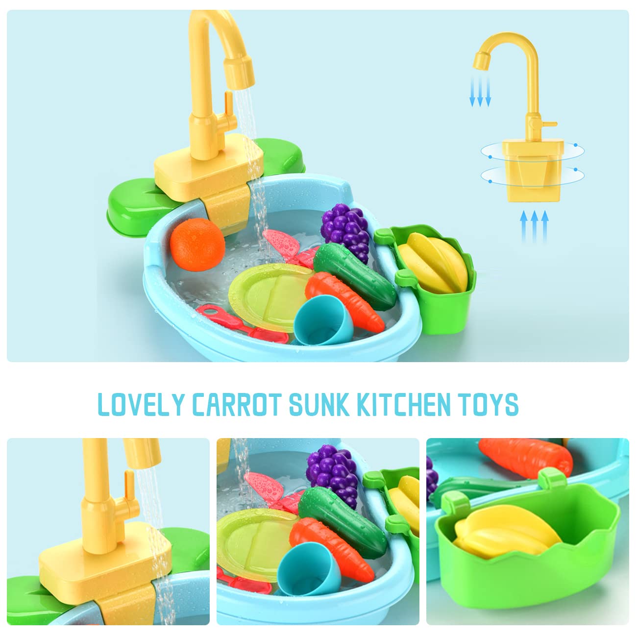 Automatic Bird Bathtub with Faucet - Self-Filling Parrot Bath Tub for Small & Medium Birds | Multifunctional Shower, Feeder & Swimming Pool Toy | Perfect for Cage, Aviary & Outdoor Bird Play