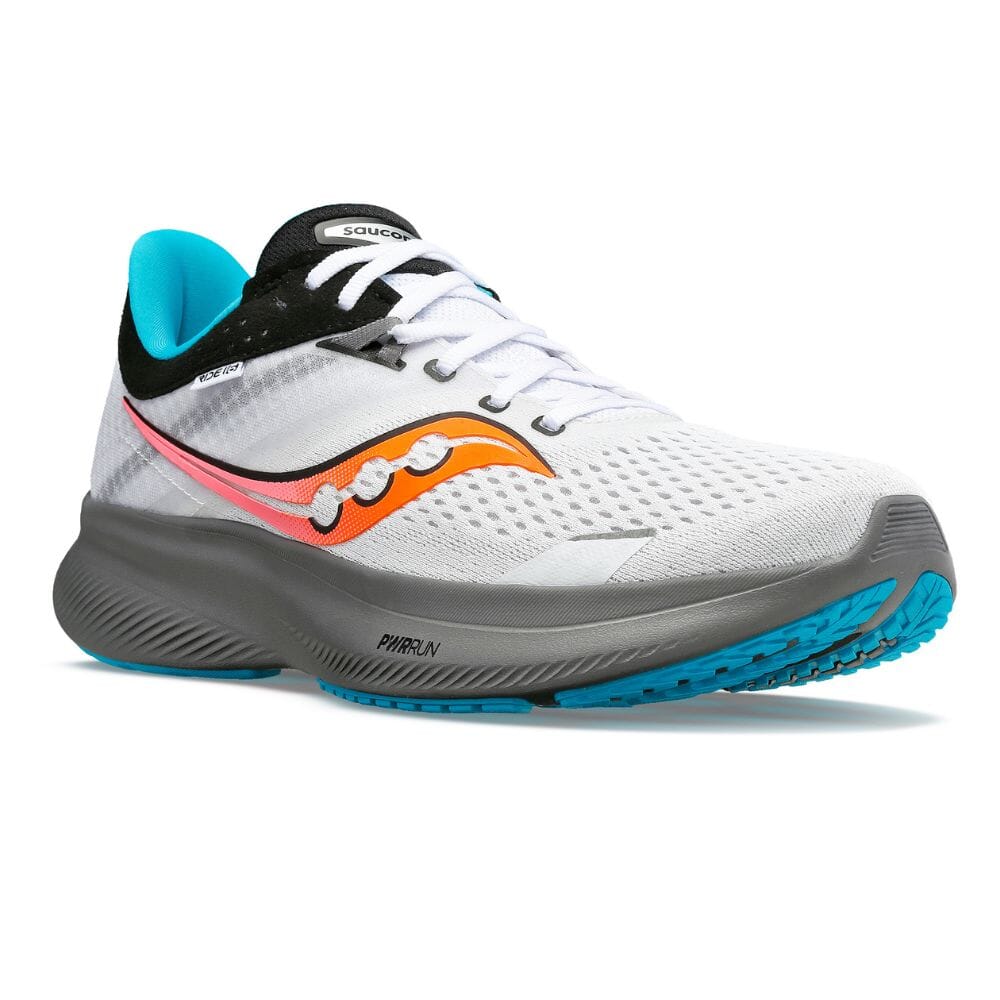 Saucony Men's Ride 16 Running Shoes - Lightweight Cushioned Sneakers for Jogging, Training & Road Running | Perfect for Marathon, Gym Workouts & Daily Wear