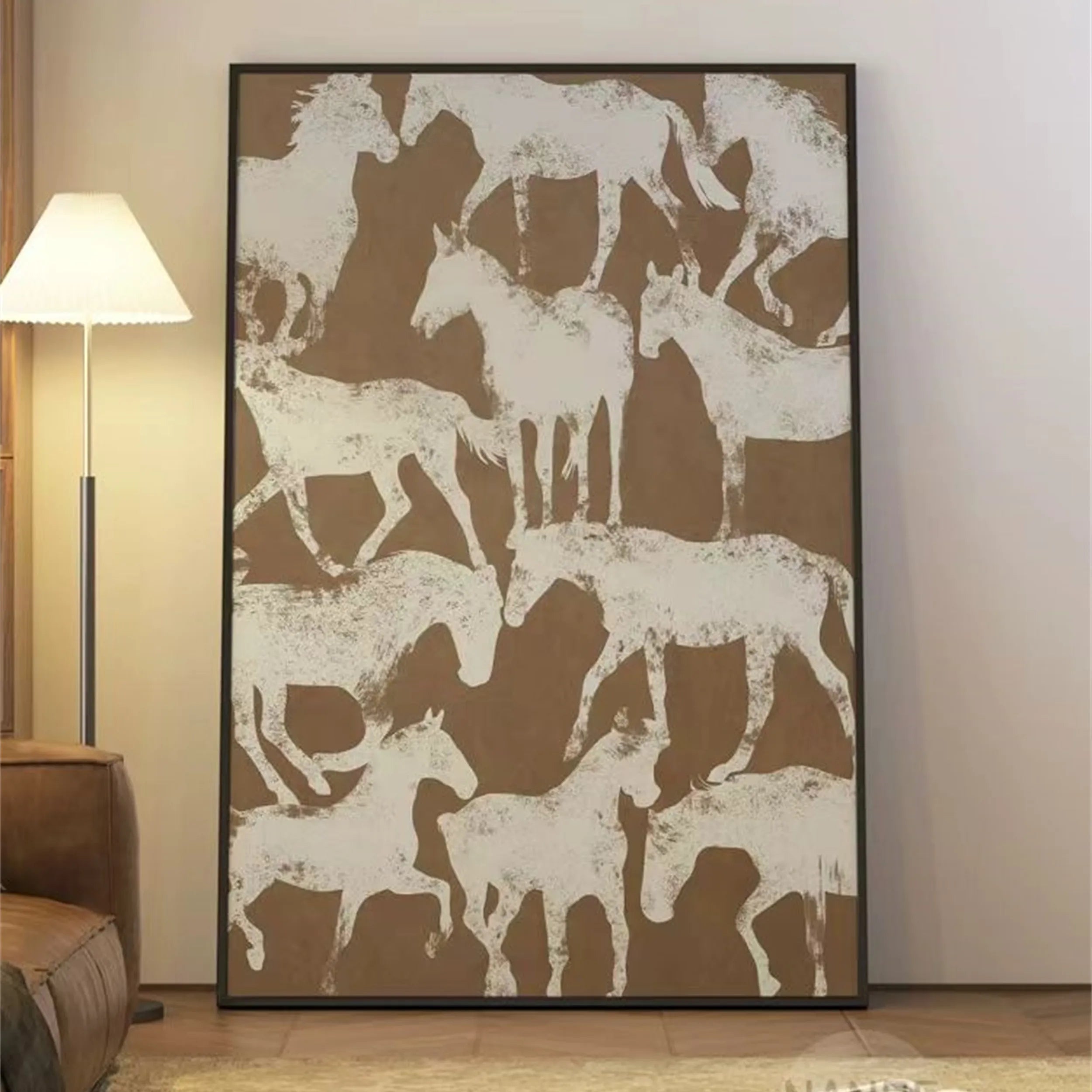 Animal Art Painting #AP039 - Handmade Canvas Wall Decor for Living Room, Bedroom & Office - Wildlife & Nature Inspired Artwork